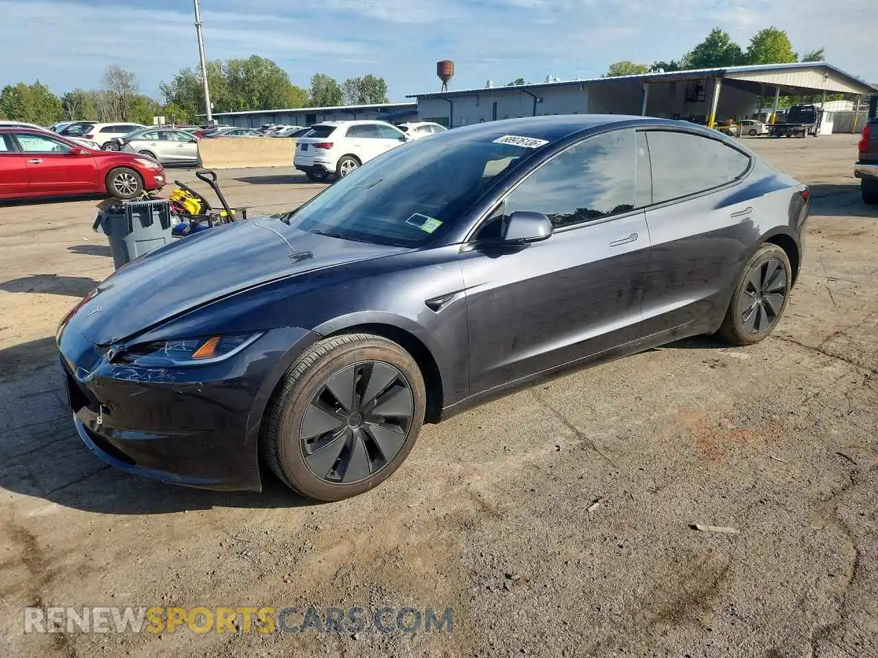1 Photograph of a damaged car 5YJ3E1EA0SF986320 TESLA MODEL 3 2025