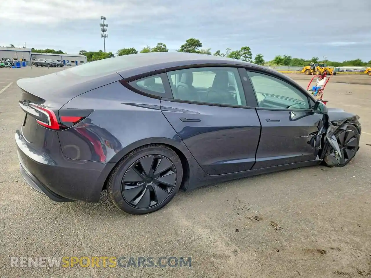 3 Photograph of a damaged car 5YJ3E1EA0SF988083 TESLA MODEL 3 2025