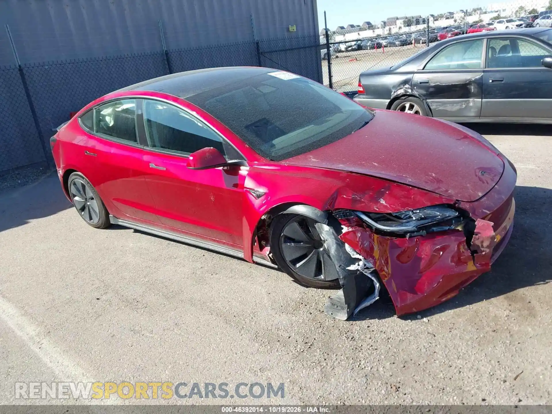 1 Фотография поврежденного автомобиля 5YJ3E1EA1SF008229 TESLA MODEL 3 2025
