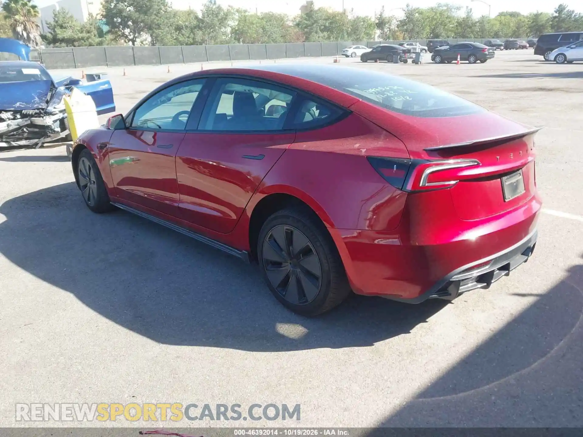 3 Фотография поврежденного автомобиля 5YJ3E1EA1SF008229 TESLA MODEL 3 2025