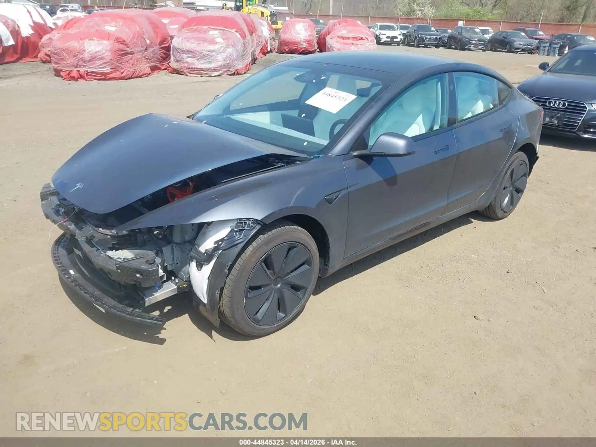 2 Photograph of a damaged car 5YJ3E1EA1SF021630 TESLA MODEL 3 2025