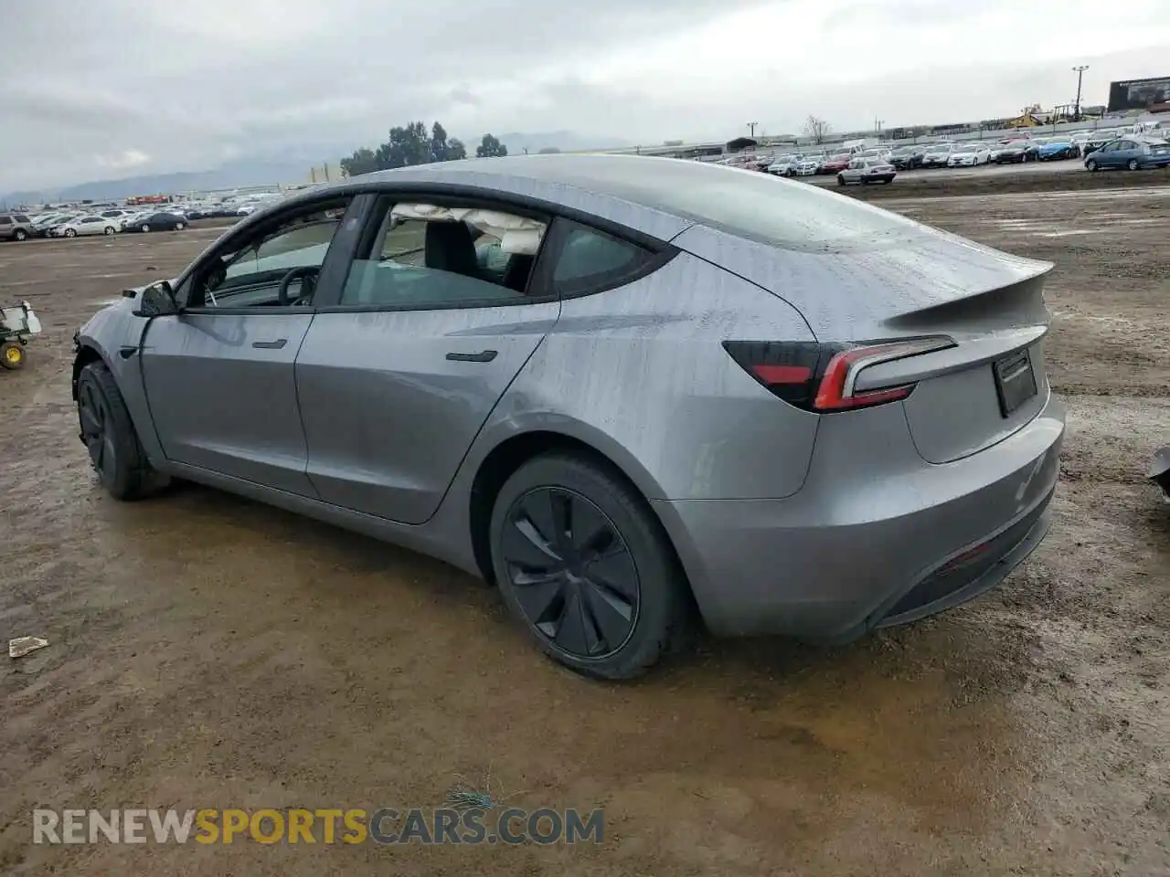 2 Photograph of a damaged car 5YJ3E1EA1SF888798 TESLA MODEL 3 2025