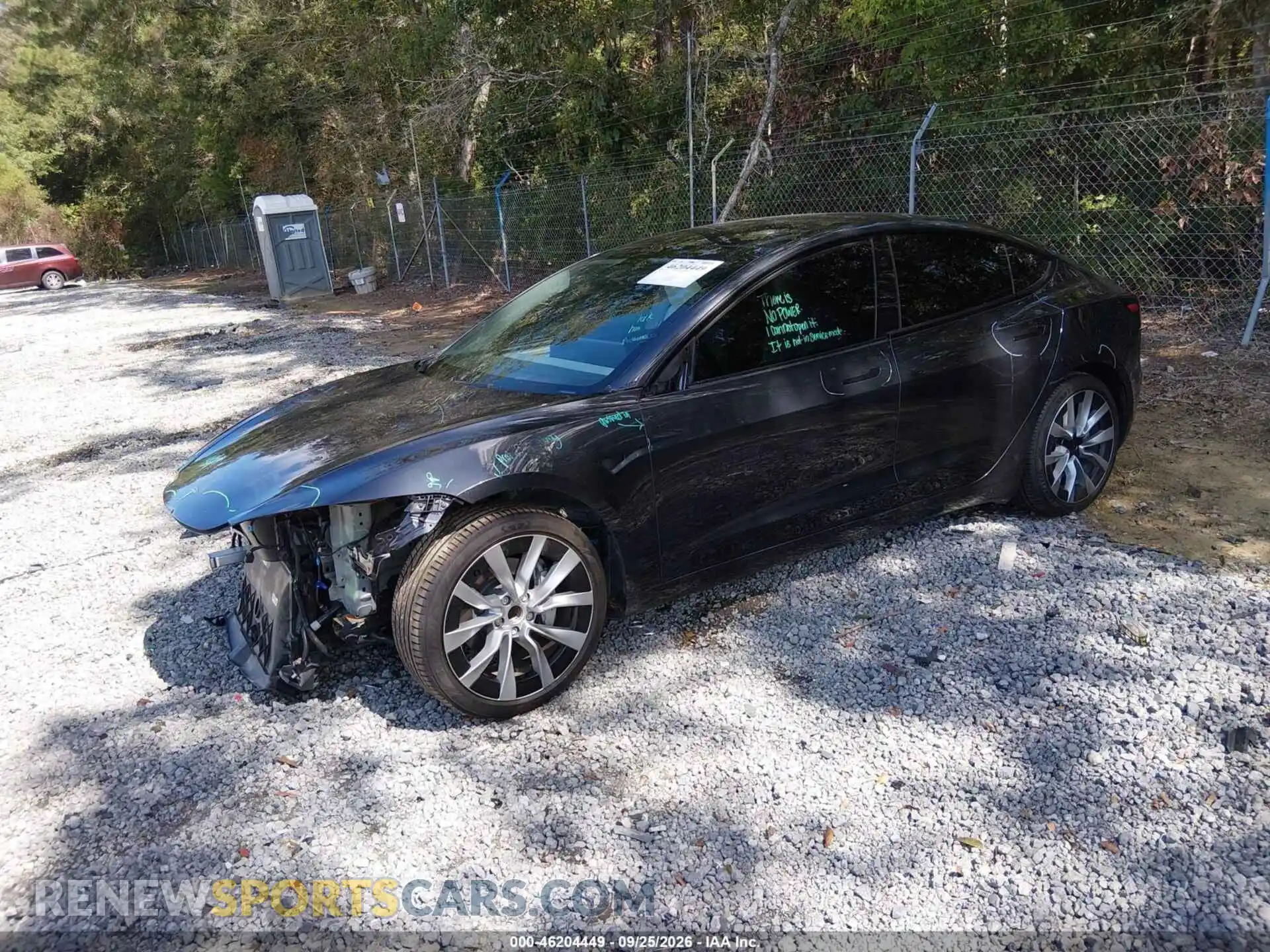 2 Photograph of a damaged car 5YJ3E1EA1SF984625 TESLA MODEL 3 2025