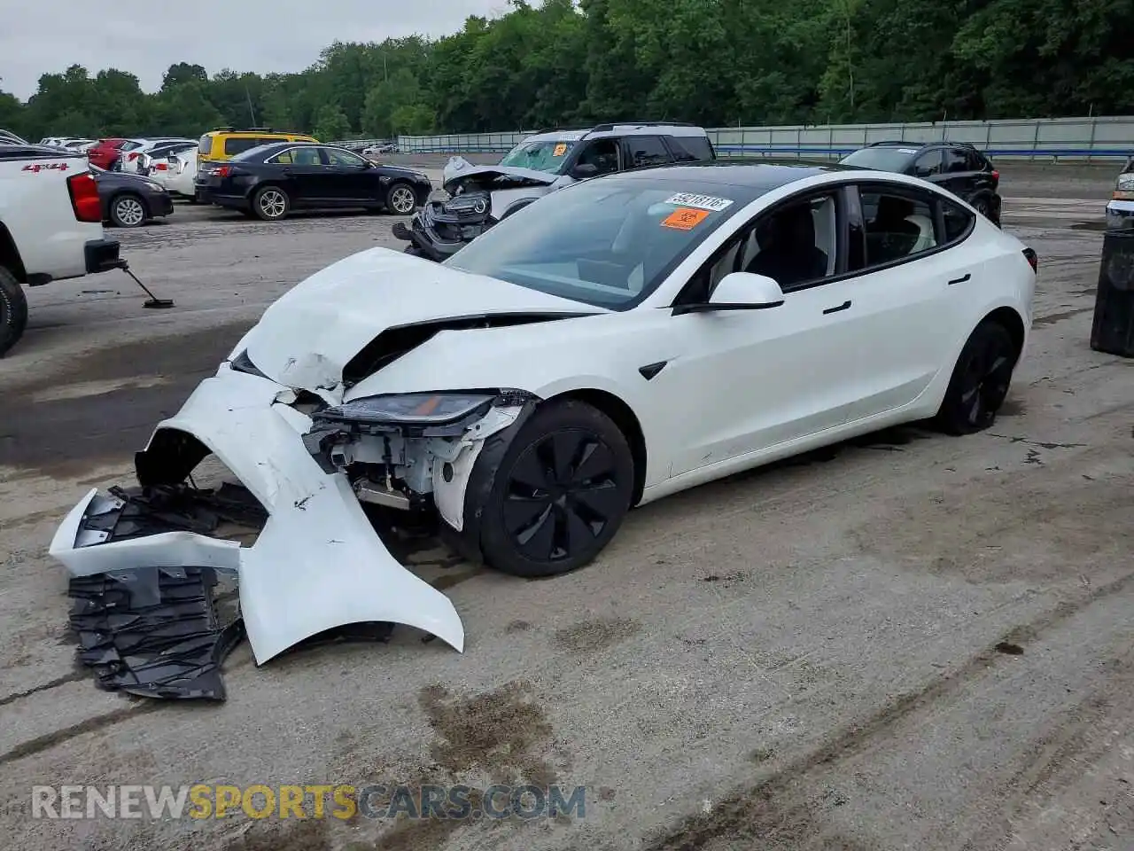 1 fotografías del automóvil dañado 5YJ3E1EA1SF992014 TESLA MODEL 3 2025