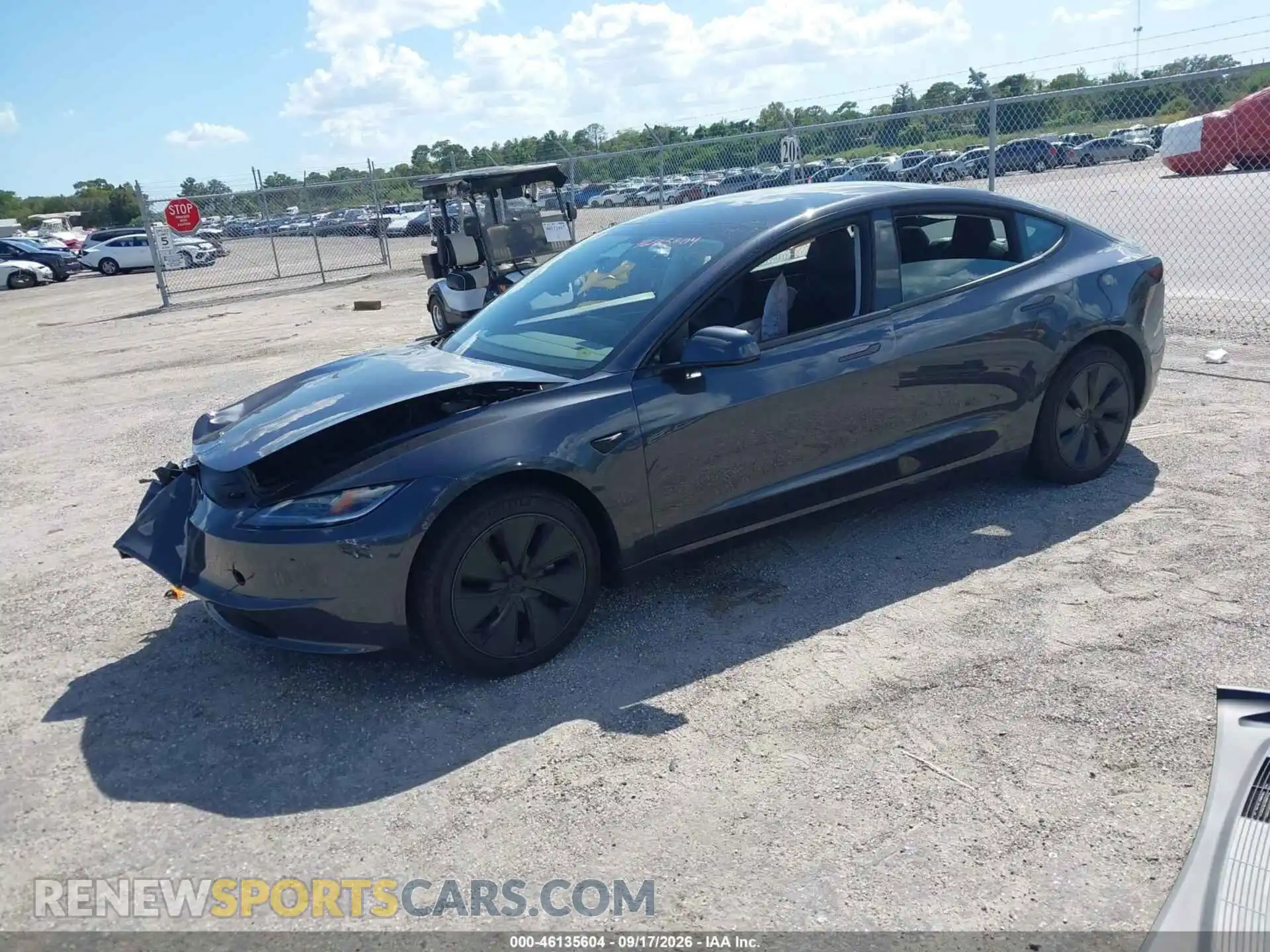 2 Photograph of a damaged car 5YJ3E1EA2SF008062 TESLA MODEL 3 2025