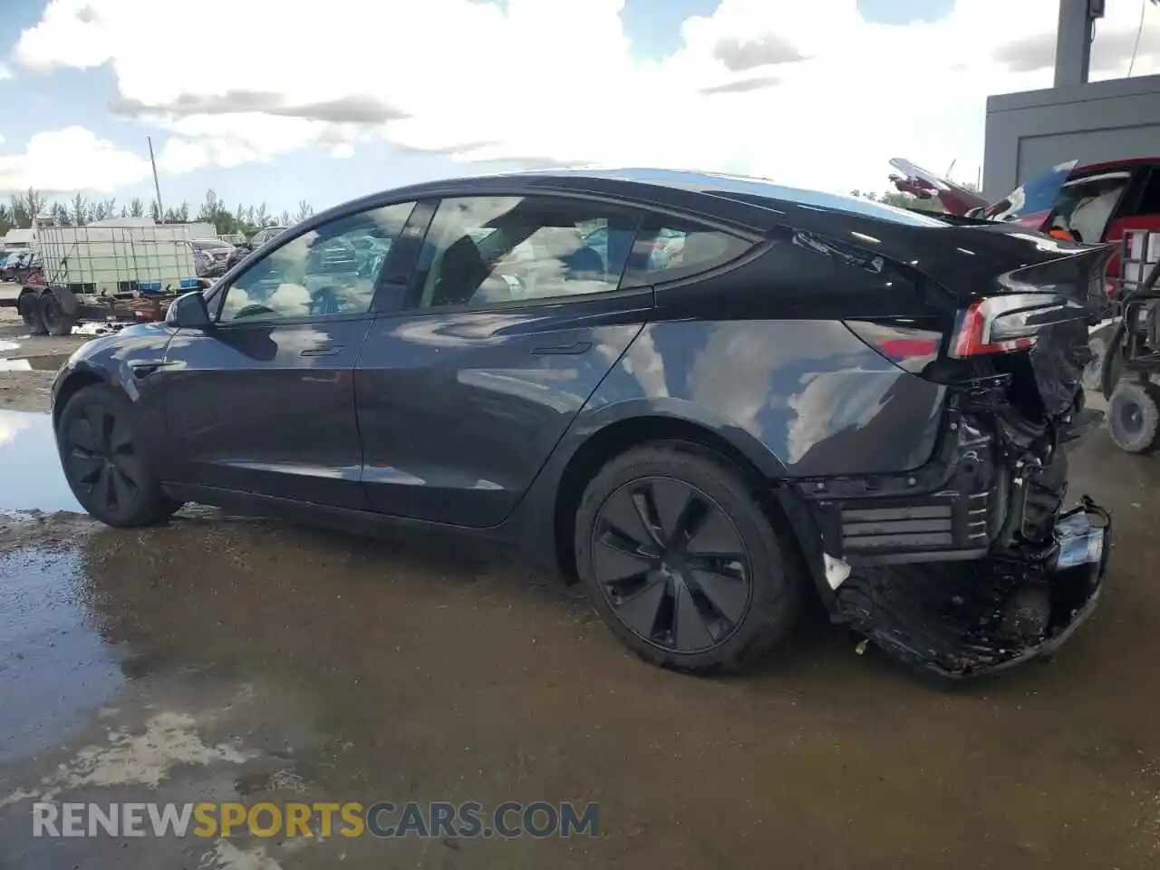 2 Photograph of a damaged car 5YJ3E1EA2SF036508 TESLA MODEL 3 2025