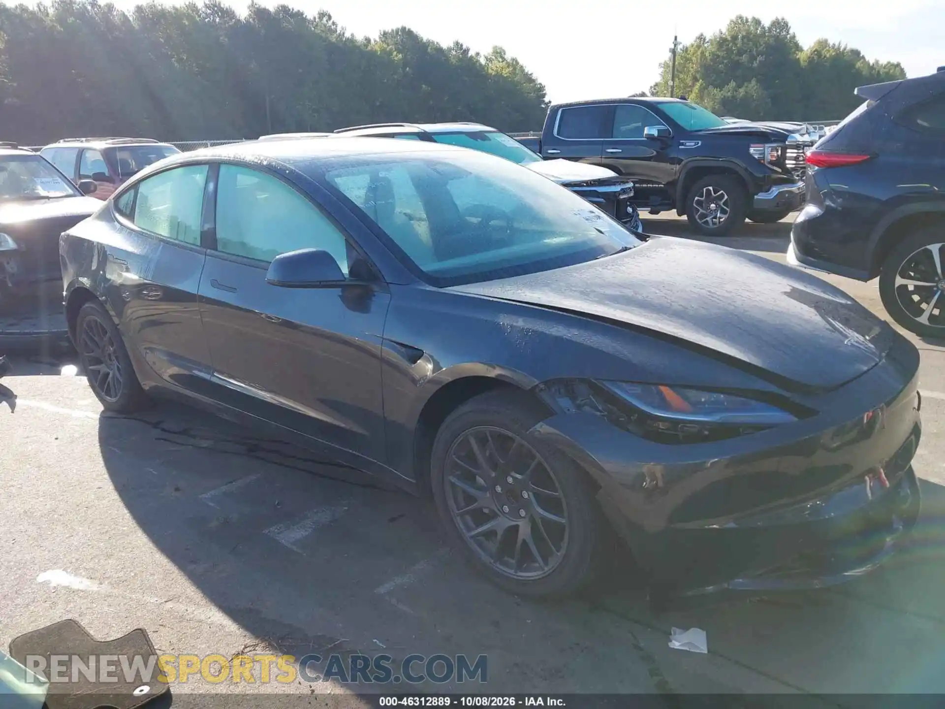 1 Photograph of a damaged car 5YJ3E1EA2SF044592 TESLA MODEL 3 2025
