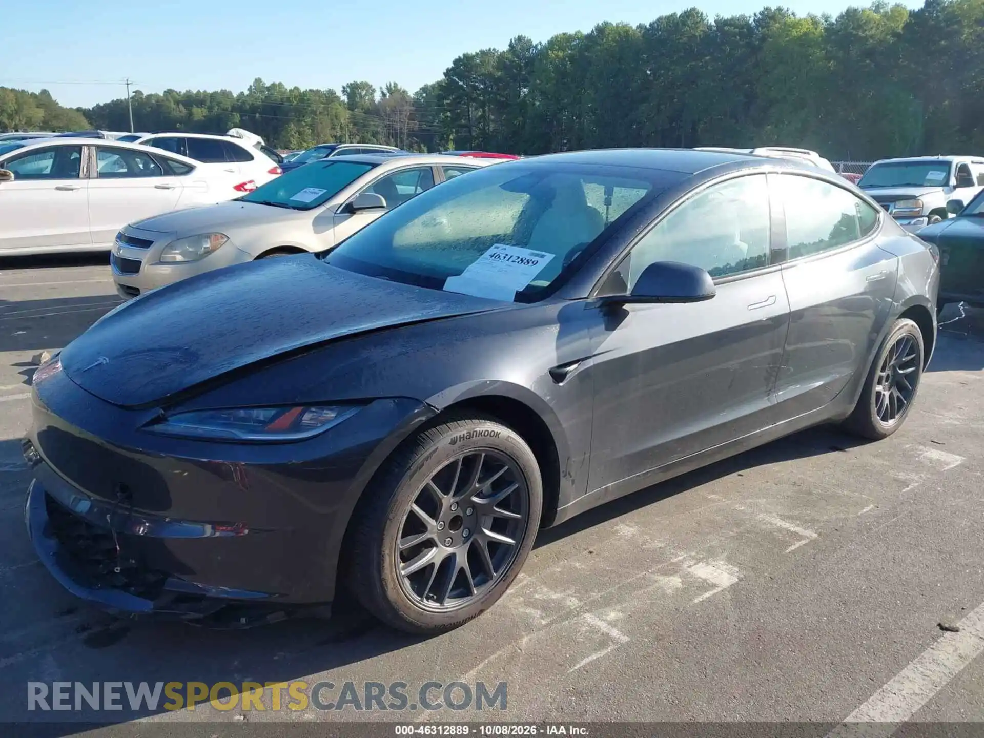 2 Photograph of a damaged car 5YJ3E1EA2SF044592 TESLA MODEL 3 2025