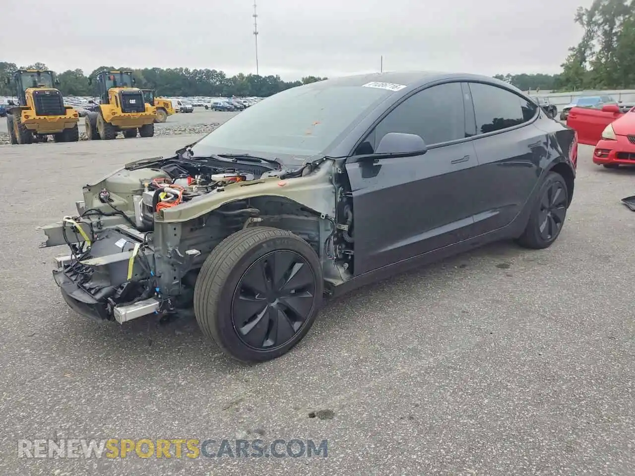 1 fotografías del automóvil dañado 5YJ3E1EA2SF901008 TESLA MODEL 3 2025