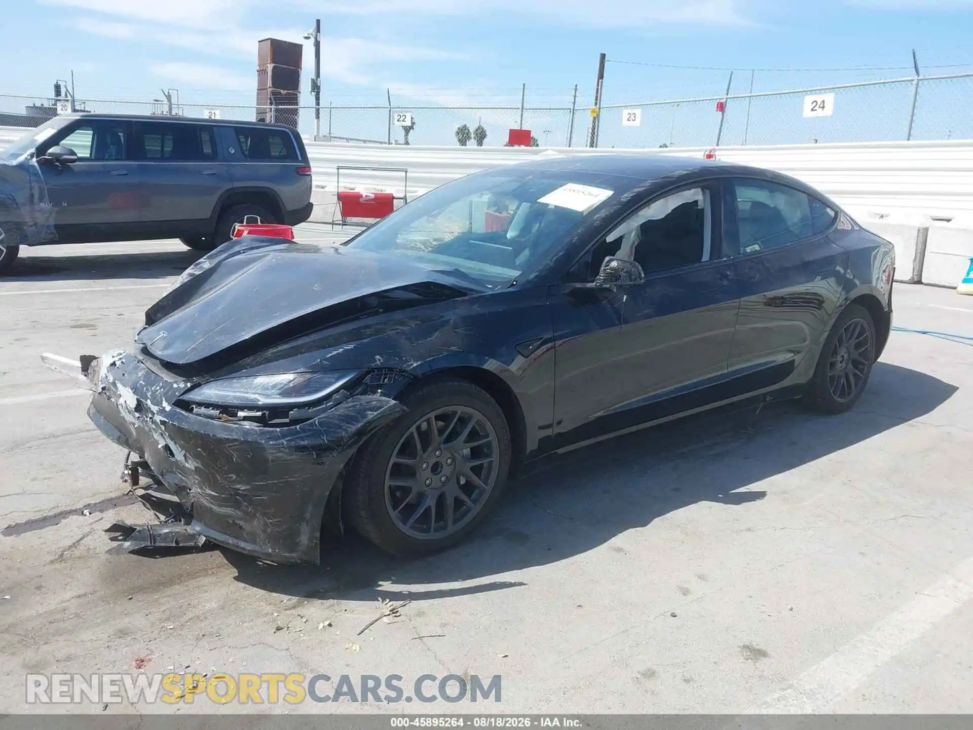 2 Photograph of a damaged car 5YJ3E1EA2SF913269 TESLA MODEL 3 2025