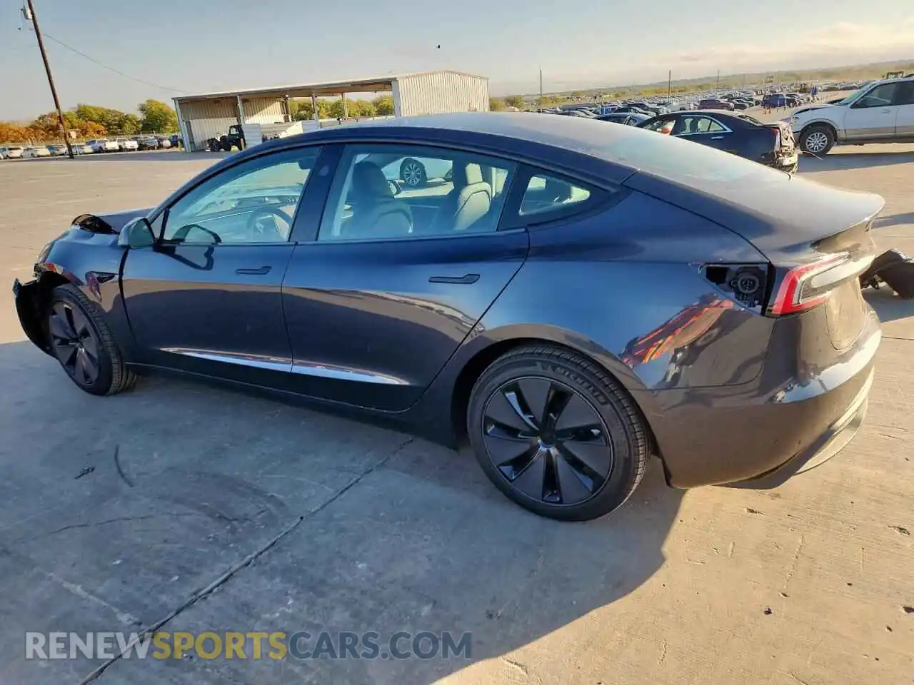 2 Photograph of a damaged car 5YJ3E1EA2SF913305 TESLA MODEL 3 2025