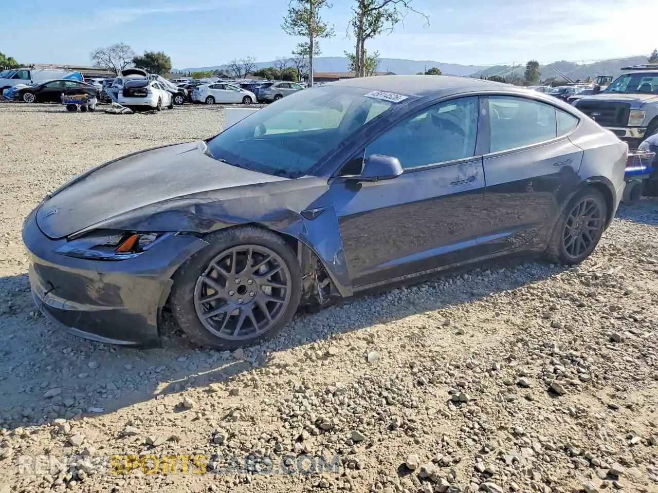 1 Photograph of a damaged car 5YJ3E1EA2SF914518 TESLA MODEL 3 2025