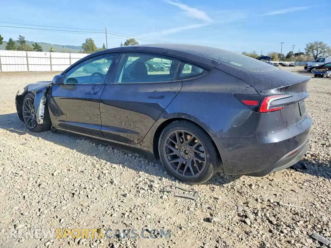 2 Photograph of a damaged car 5YJ3E1EA2SF914518 TESLA MODEL 3 2025