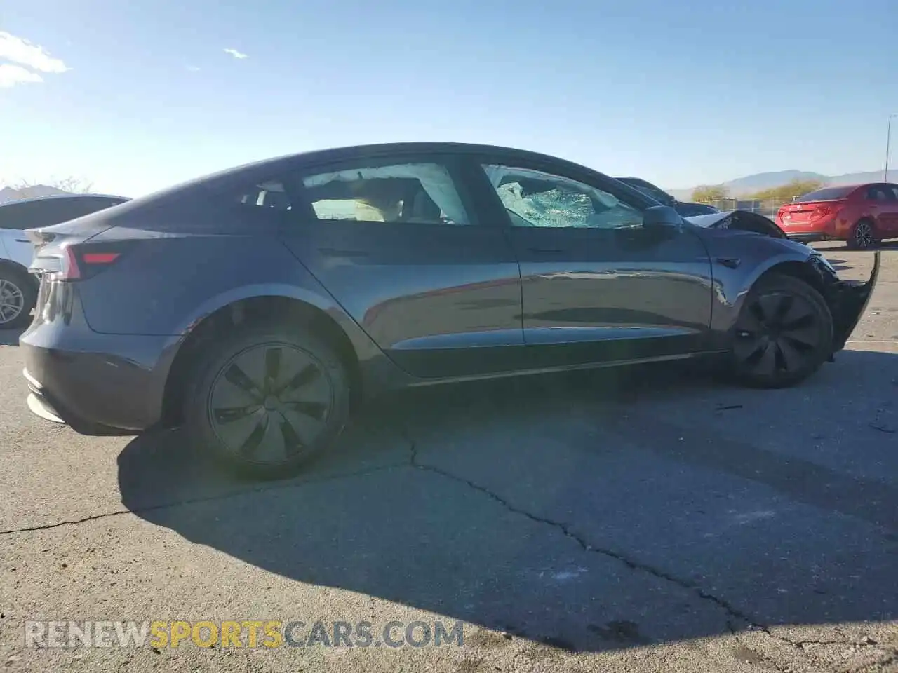 3 Photograph of a damaged car 5YJ3E1EA2SF920979 TESLA MODEL 3 2025