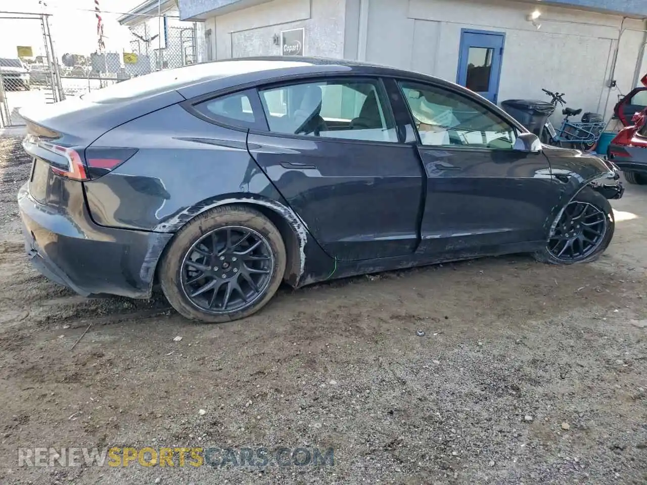 3 Photograph of a damaged car 5YJ3E1EA2SF972550 TESLA MODEL 3 2025