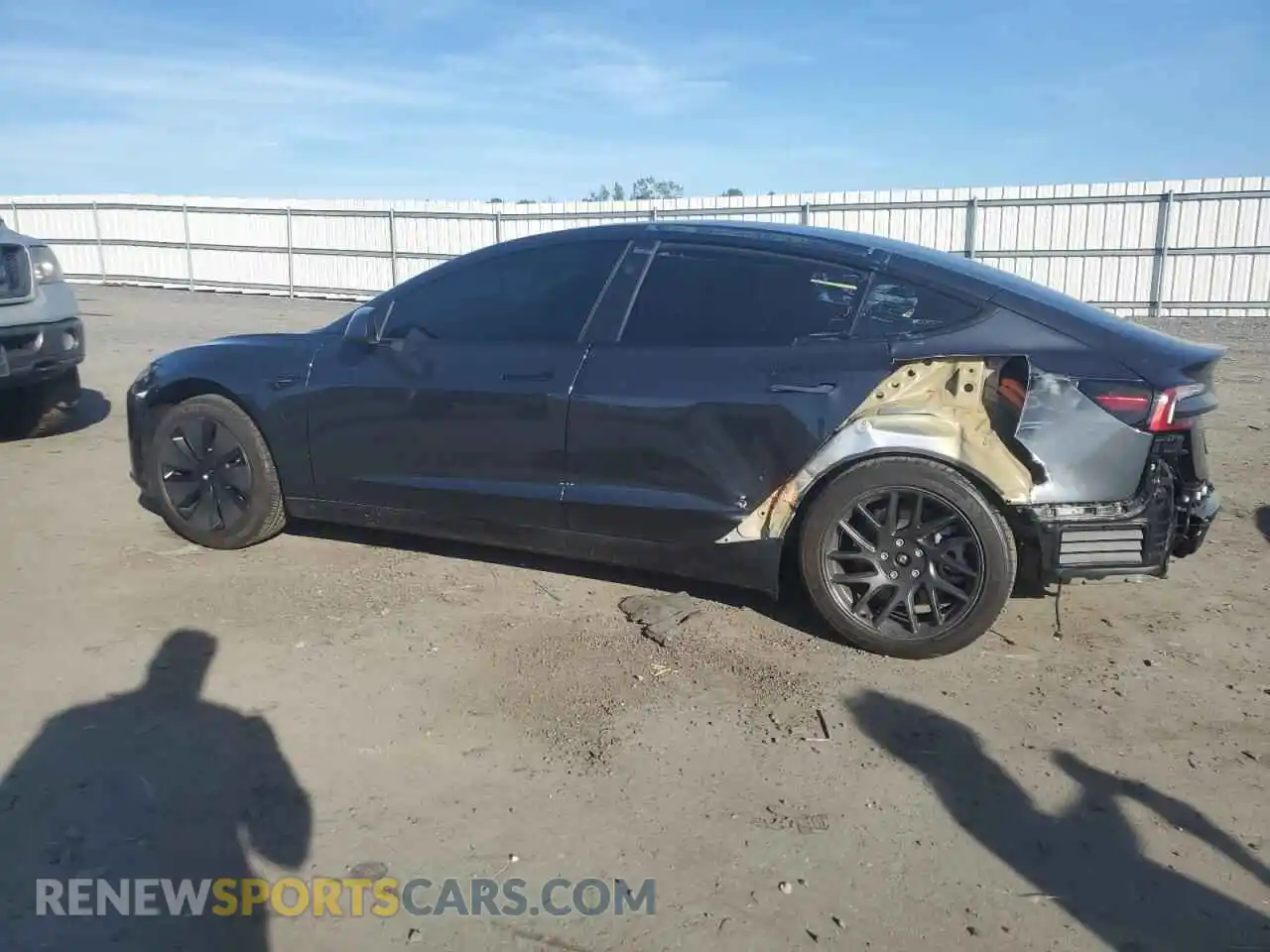 2 Photograph of a damaged car 5YJ3E1EA2SF973312 TESLA MODEL 3 2025