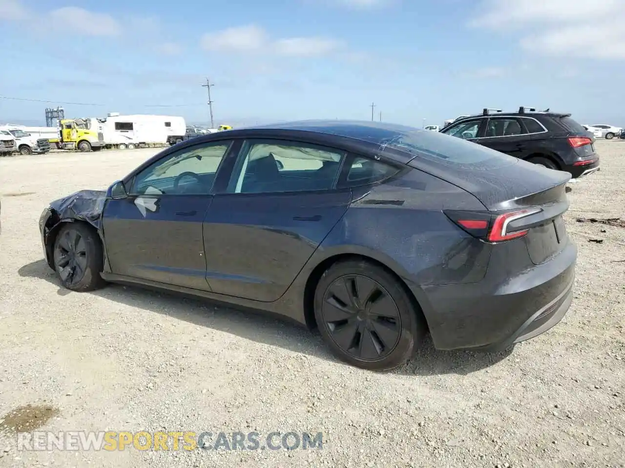2 Photograph of a damaged car 5YJ3E1EA2SF988697 TESLA MODEL 3 2025