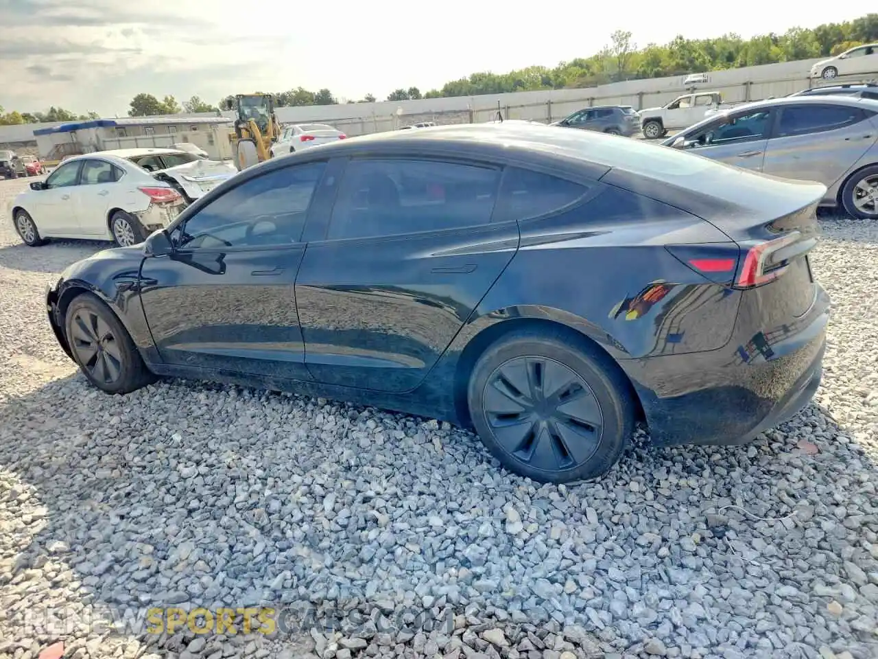 3 fotografías del automóvil dañado 5YJ3E1EA3SF042138 TESLA MODEL 3 2025