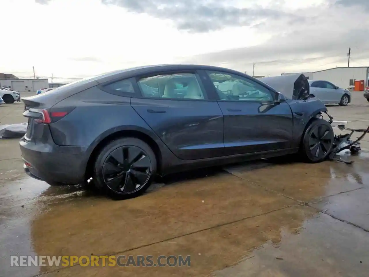 3 Photograph of a damaged car 5YJ3E1EA3SF968586 TESLA MODEL 3 2025