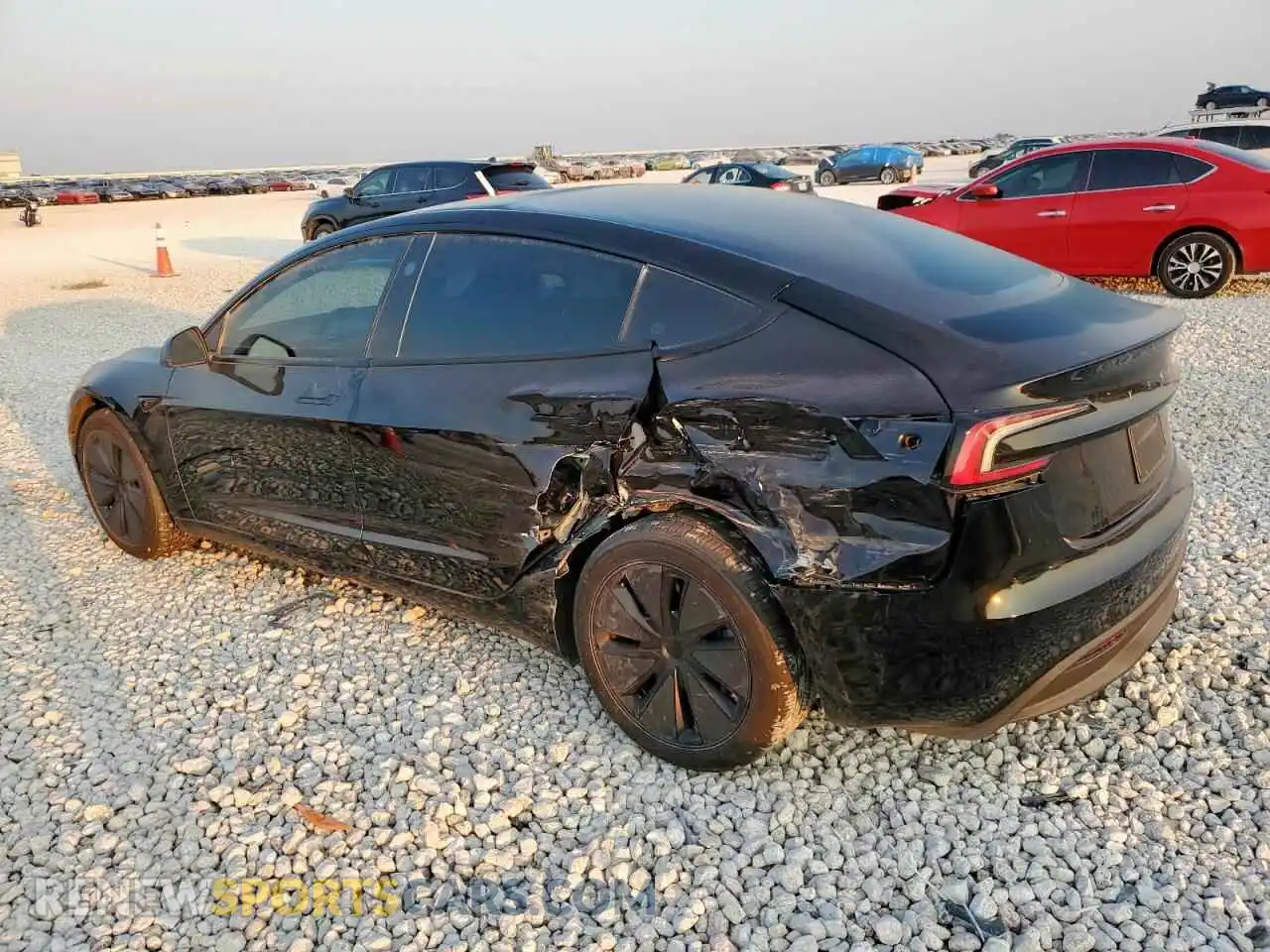 2 Photograph of a damaged car 5YJ3E1EA3SF981127 TESLA MODEL 3 2025