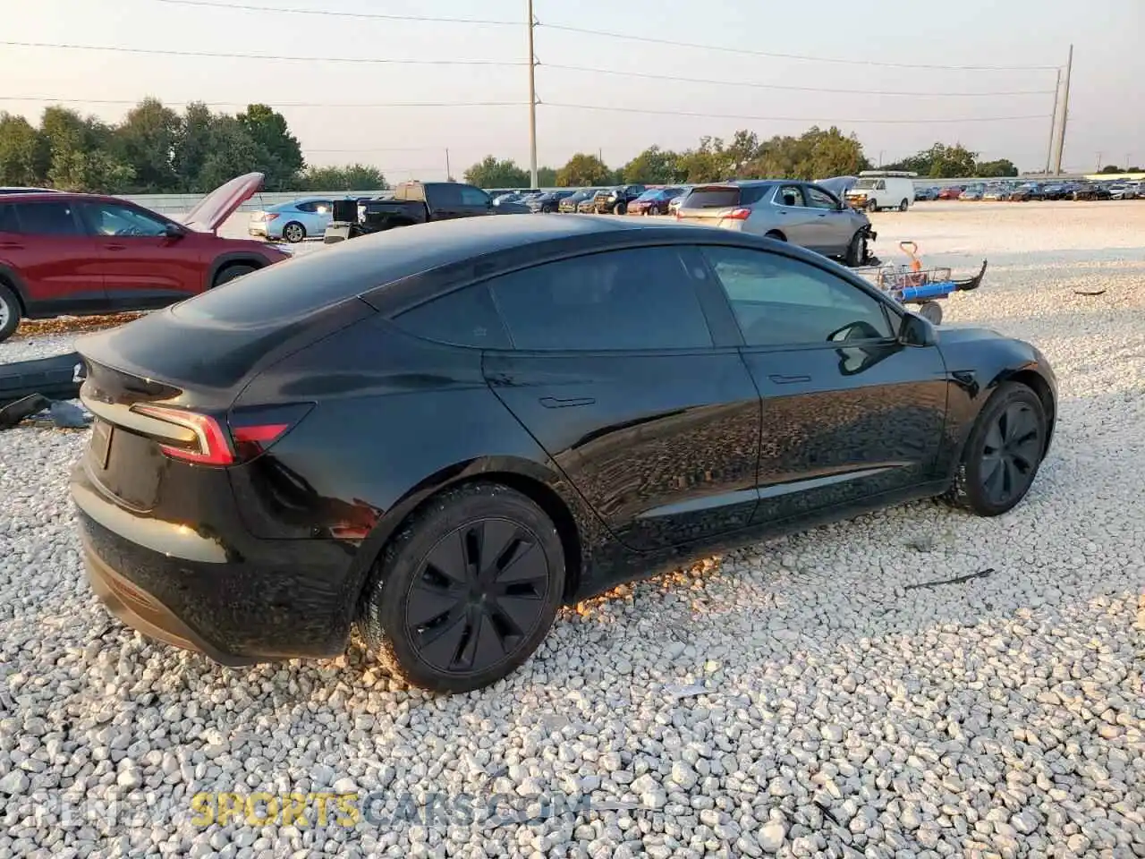3 Photograph of a damaged car 5YJ3E1EA3SF981127 TESLA MODEL 3 2025