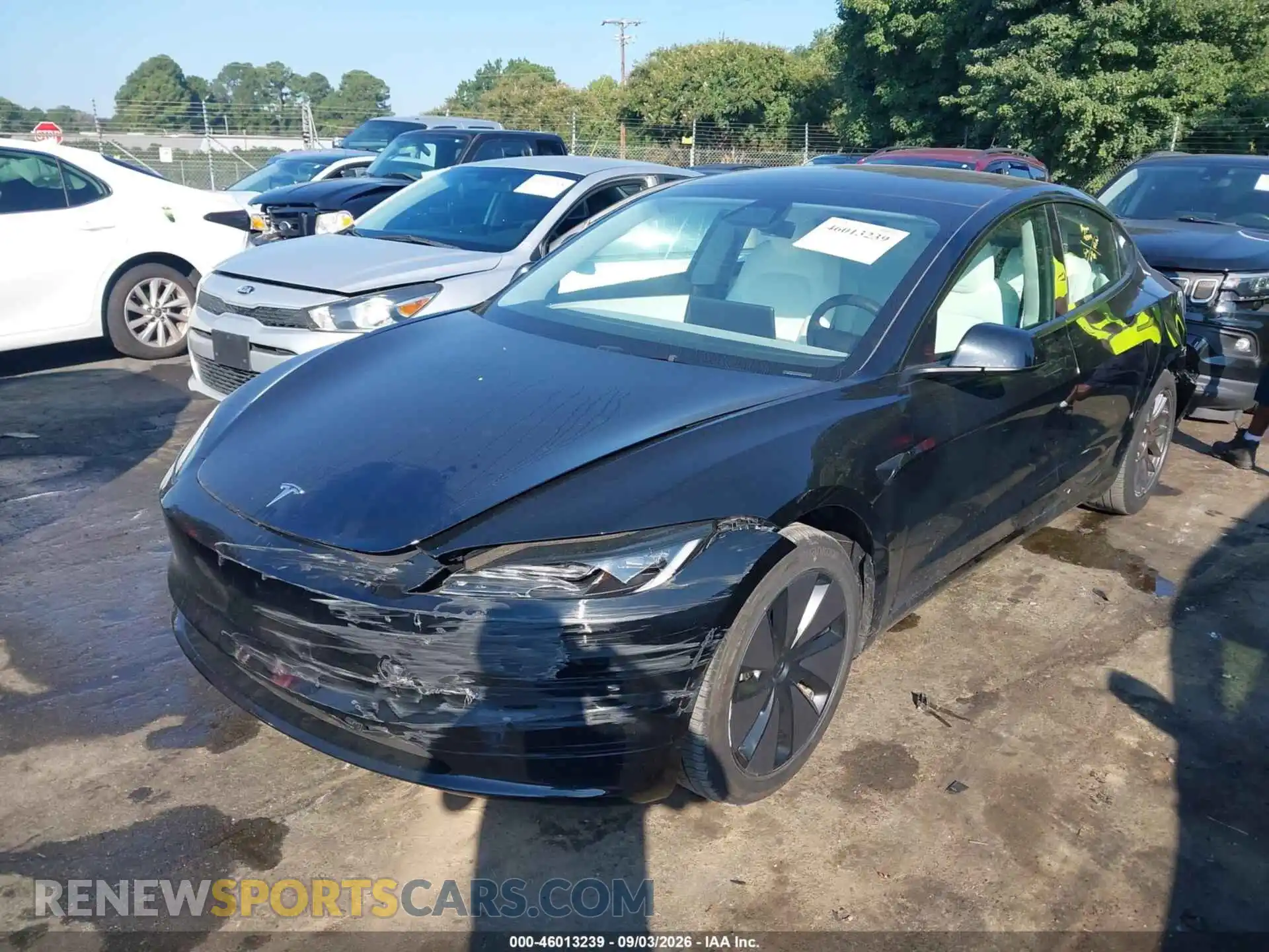 2 Фотография поврежденного автомобиля 5YJ3E1EA3SF984089 TESLA MODEL 3 2025