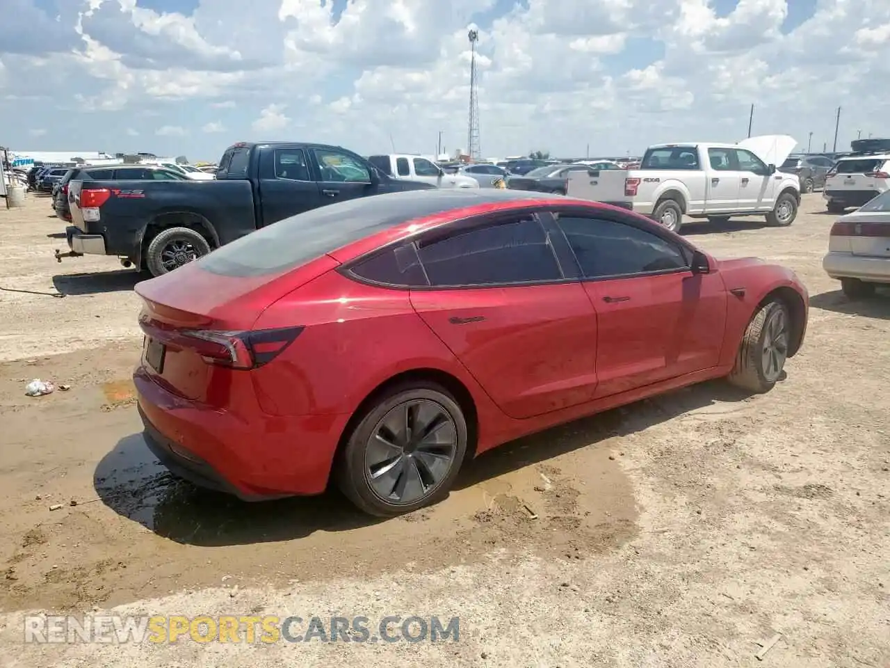 3 Photograph of a damaged car 5YJ3E1EA3SF997148 TESLA MODEL 3 2025