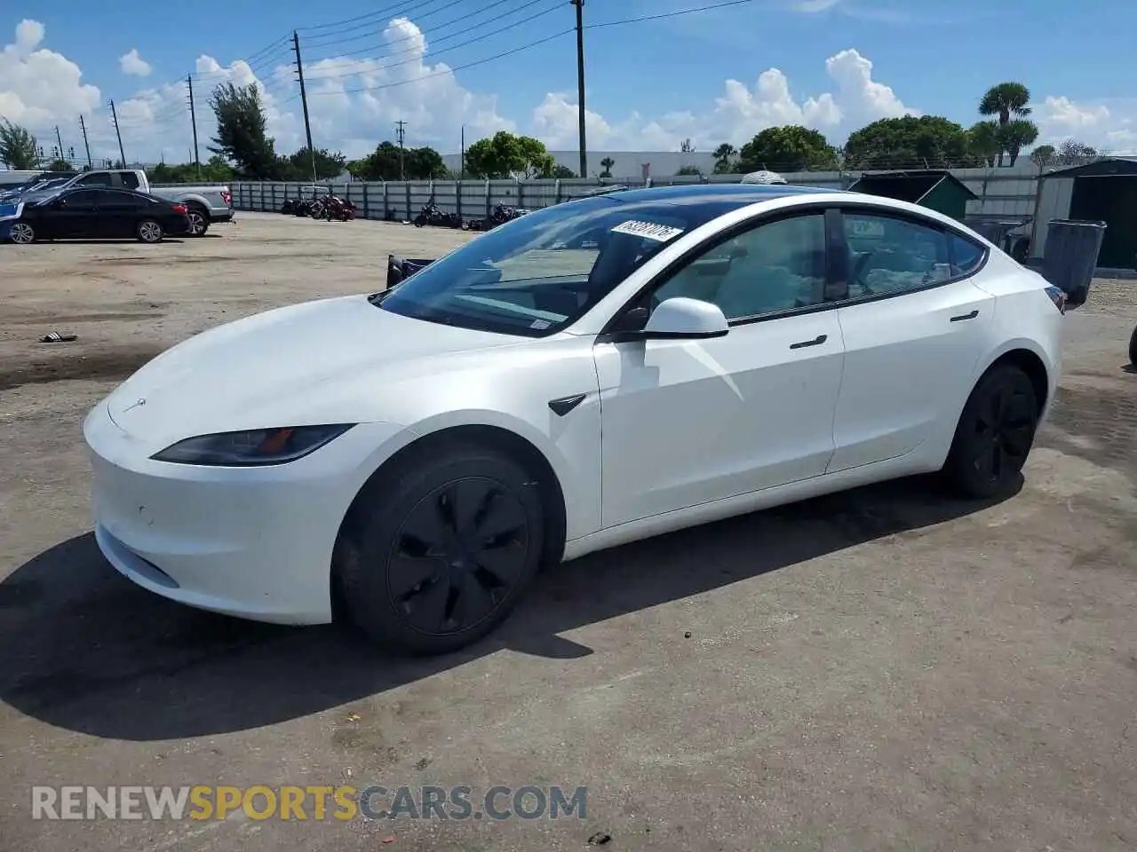 1 Фотография поврежденного автомобиля 5YJ3E1EA4SF021203 TESLA MODEL 3 2025