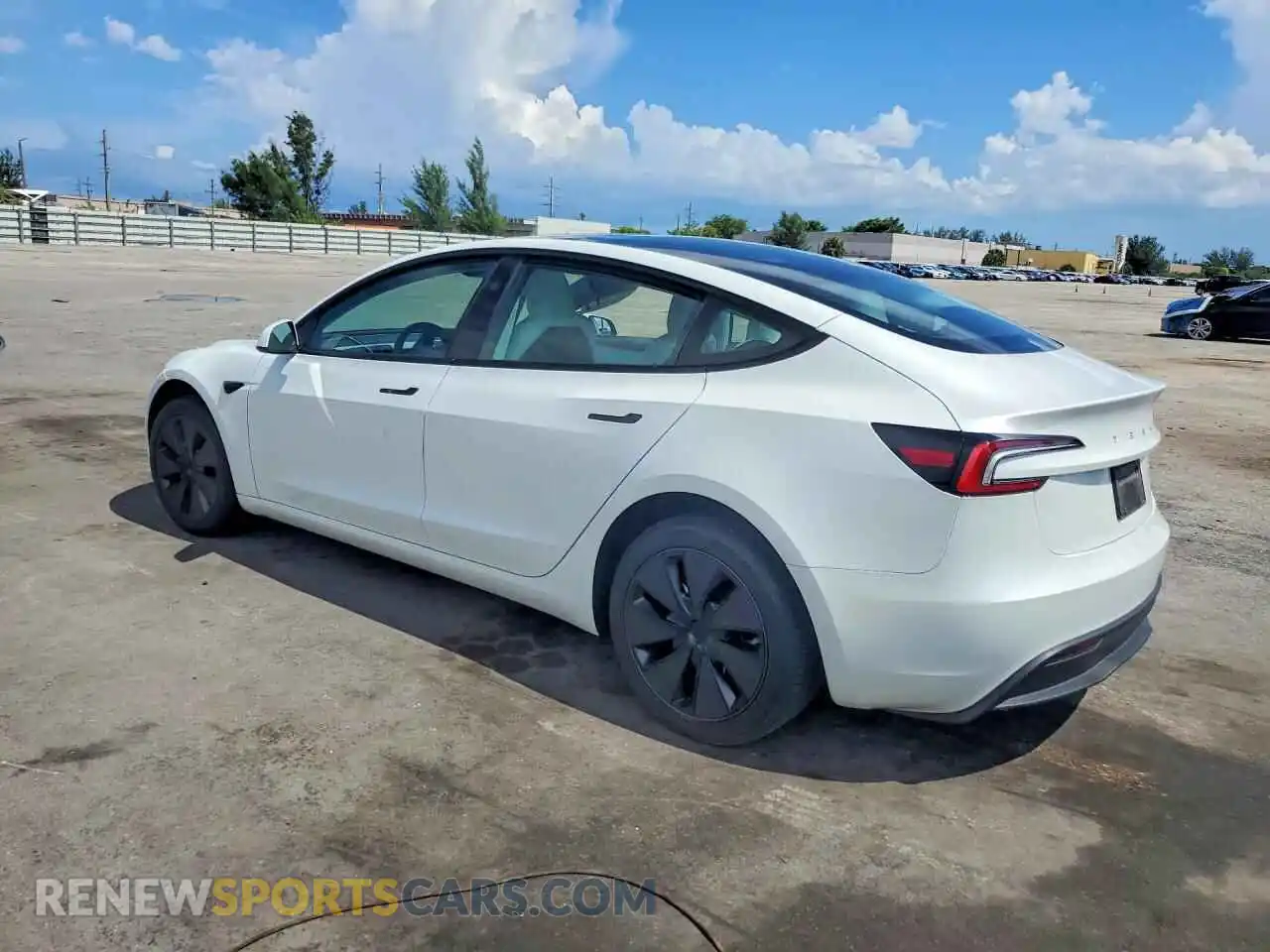 2 Фотография поврежденного автомобиля 5YJ3E1EA4SF021203 TESLA MODEL 3 2025