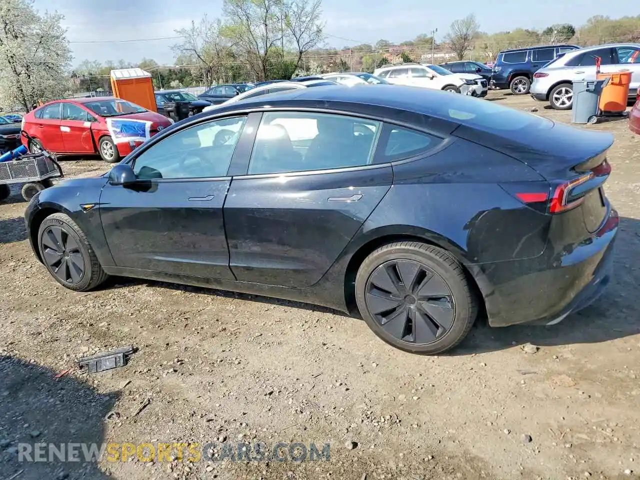 2 fotografías del automóvil dañado 5YJ3E1EA4SF069297 TESLA MODEL 3 2025
