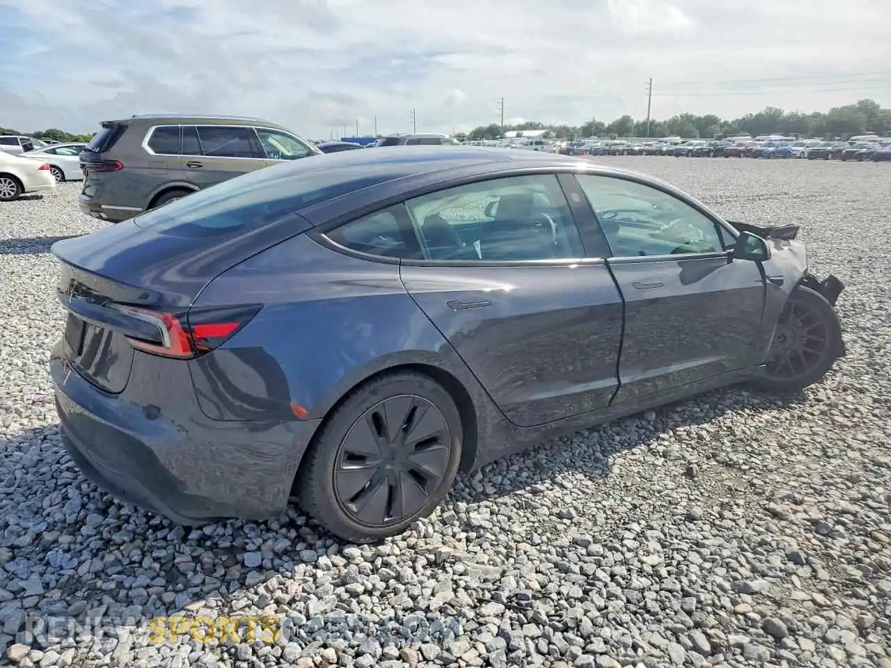 3 Photograph of a damaged car 5YJ3E1EA4SF936018 TESLA MODEL 3 2025