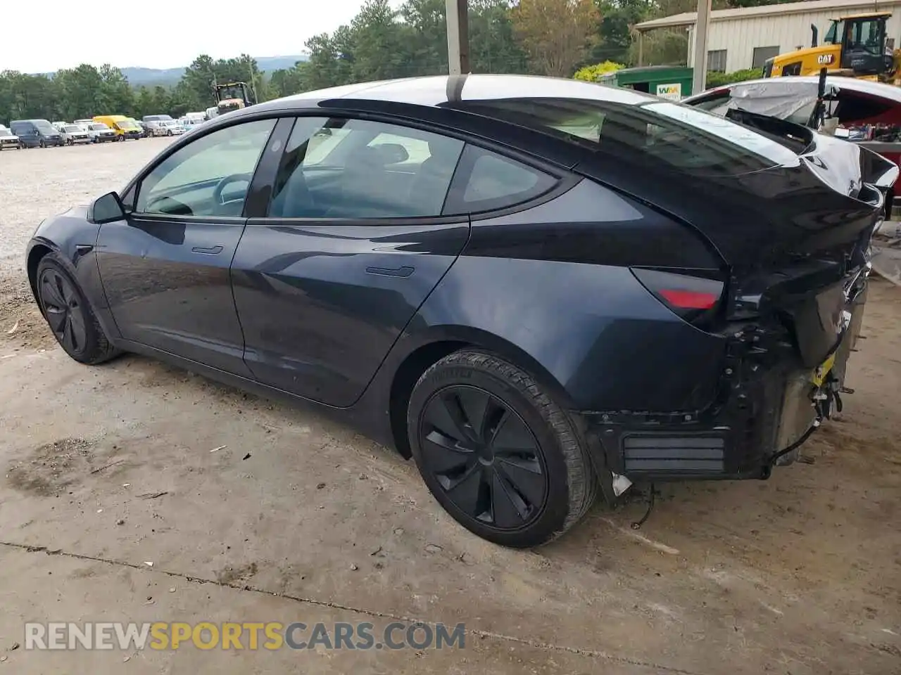2 Photograph of a damaged car 5YJ3E1EA4SF981430 TESLA MODEL 3 2025