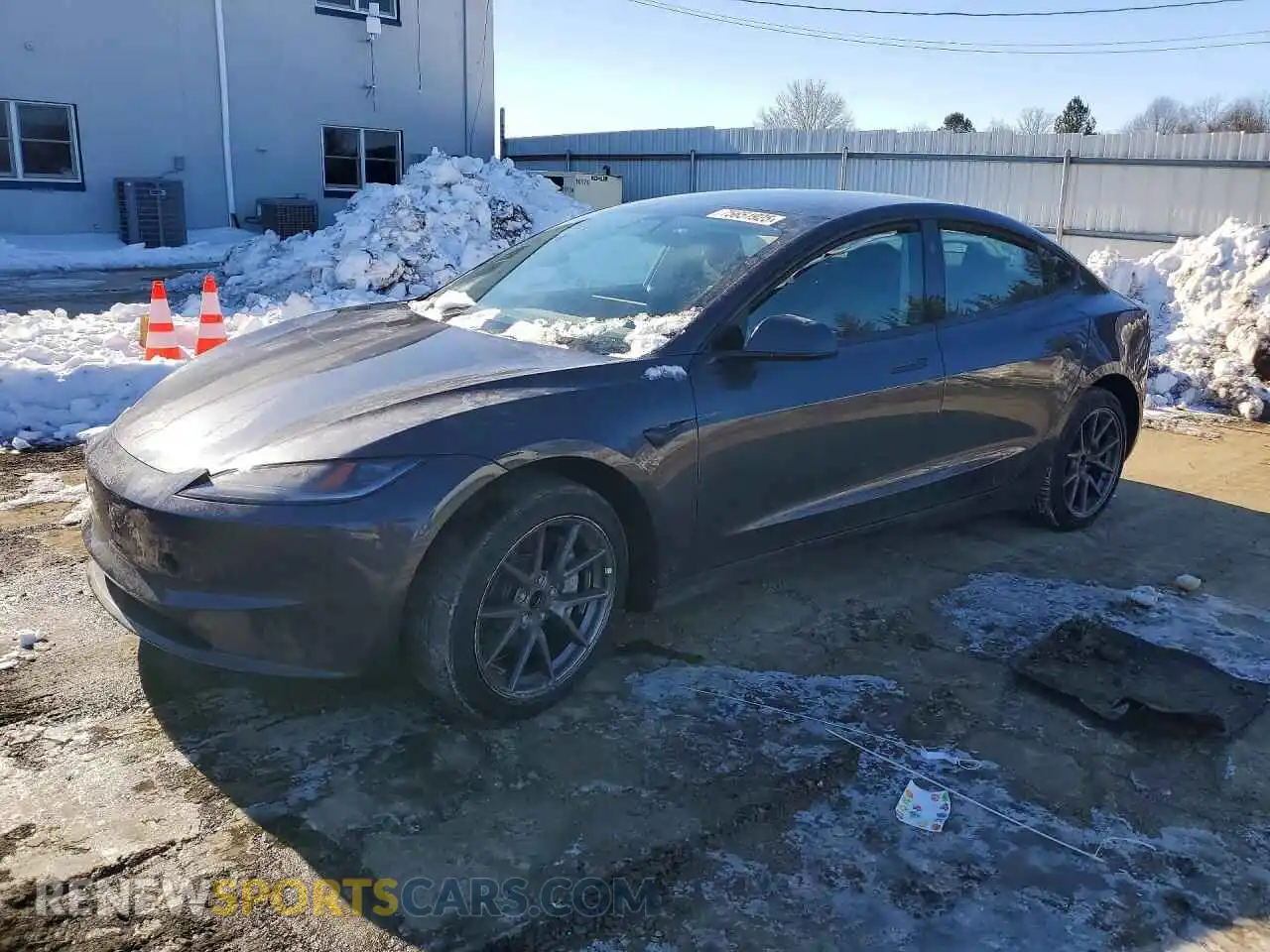 1 Photograph of a damaged car 5YJ3E1EA5SF035823 TESLA MODEL 3 2025