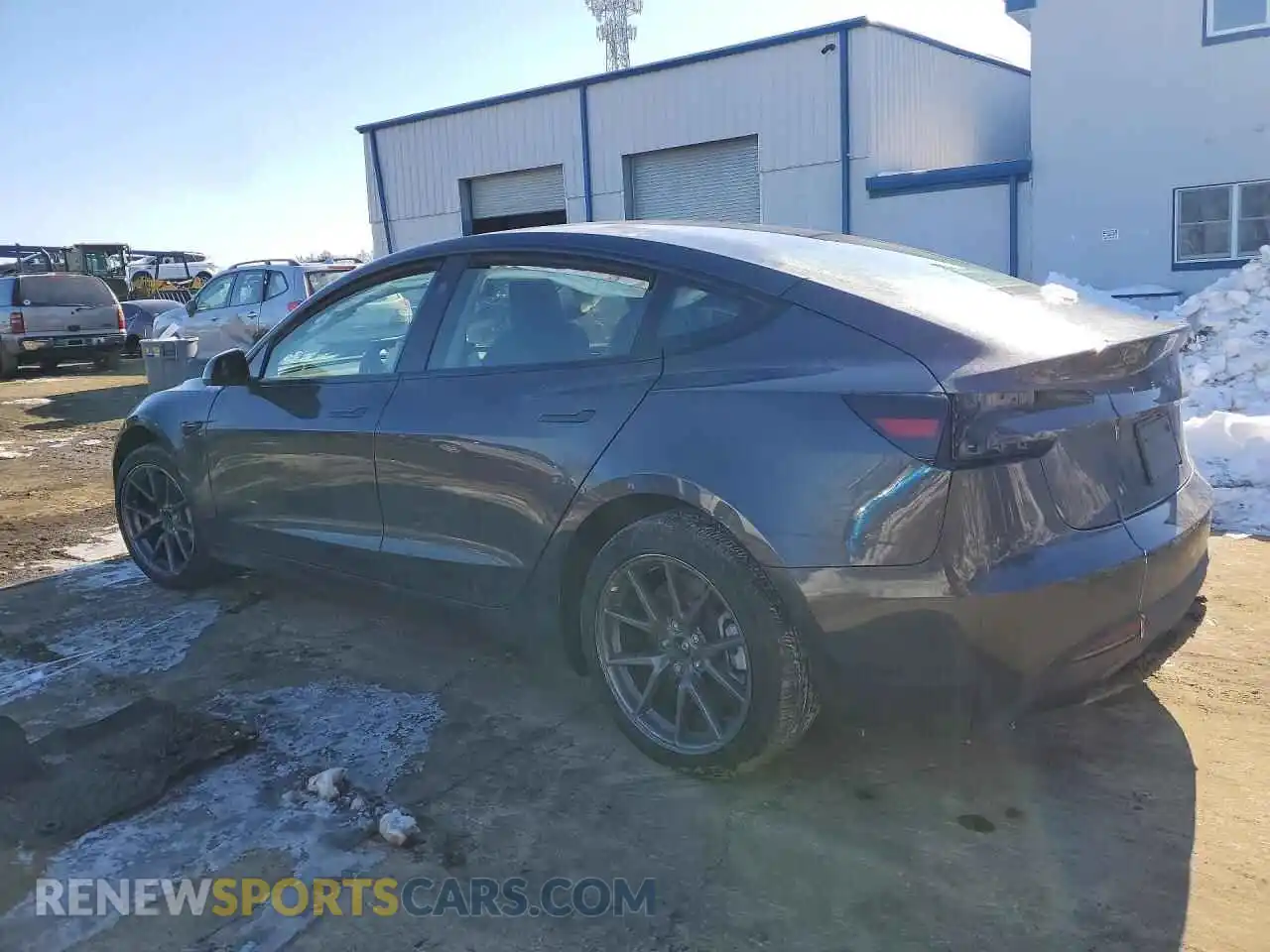 2 Photograph of a damaged car 5YJ3E1EA5SF035823 TESLA MODEL 3 2025