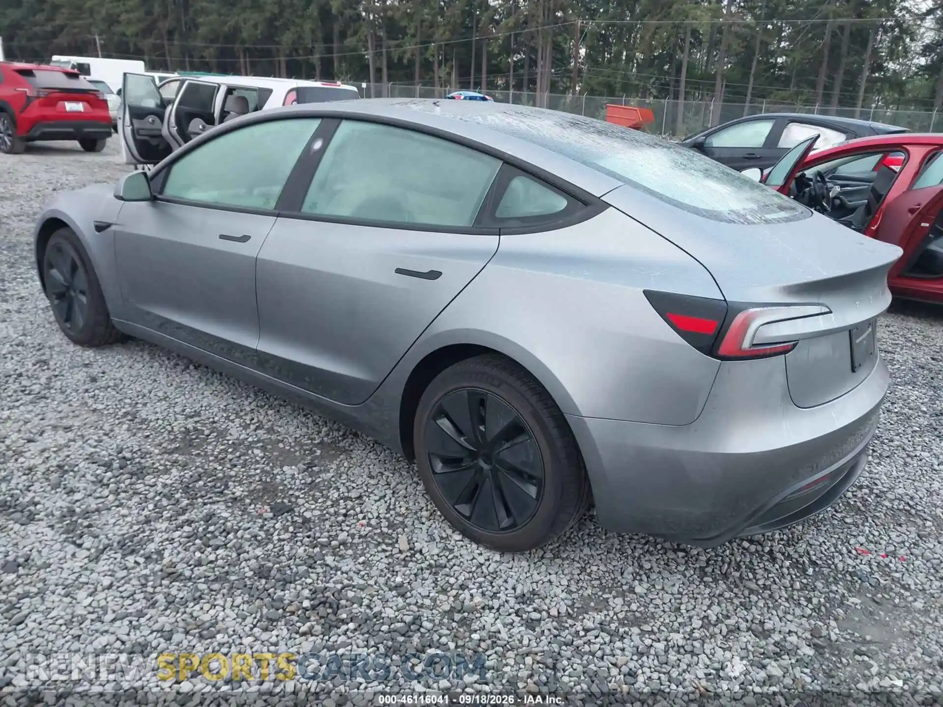 3 Photograph of a damaged car 5YJ3E1EA5SF063377 TESLA MODEL 3 2025