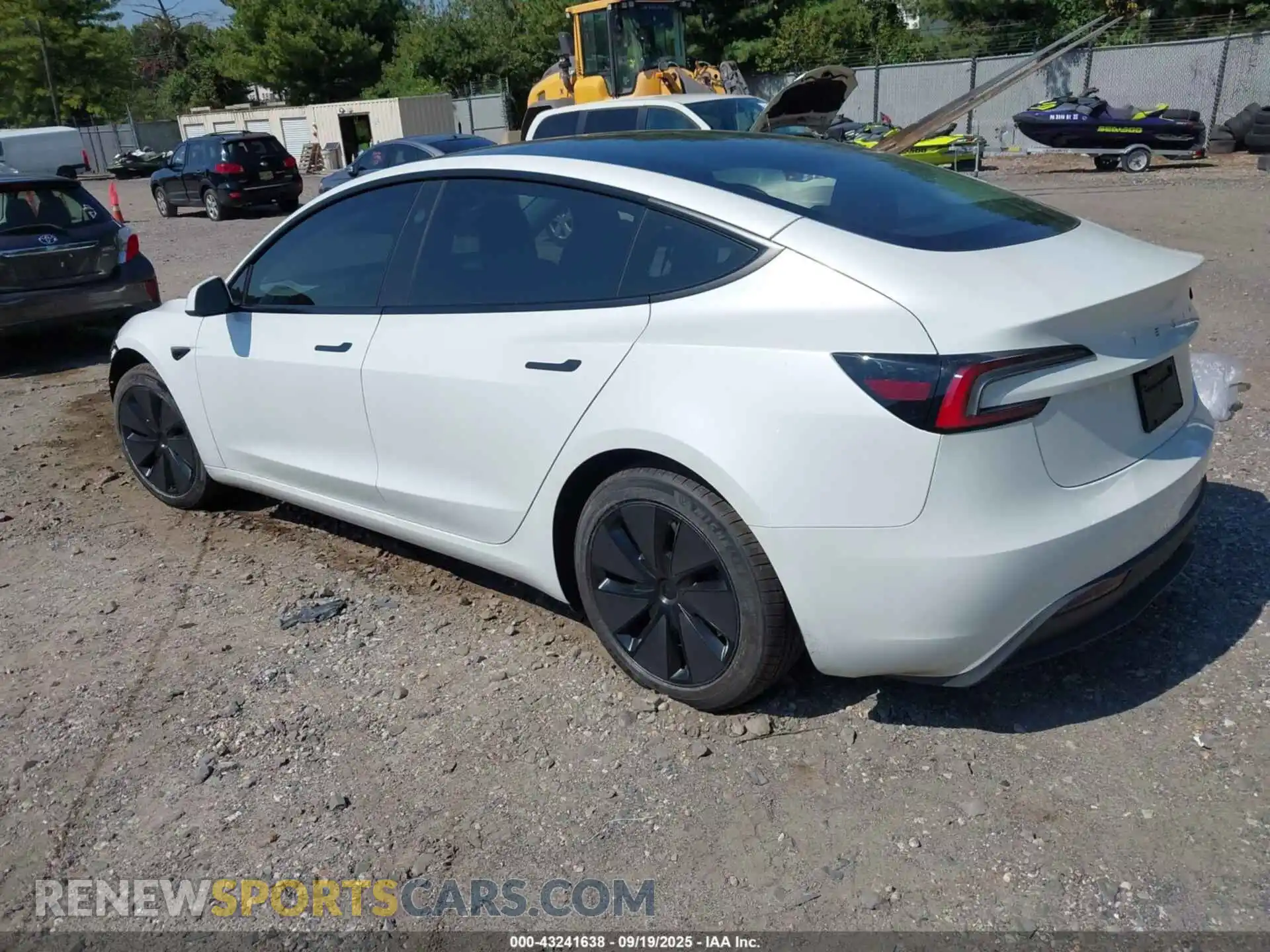 3 Photograph of a damaged car 5YJ3E1EA6SF892829 TESLA MODEL 3 2025