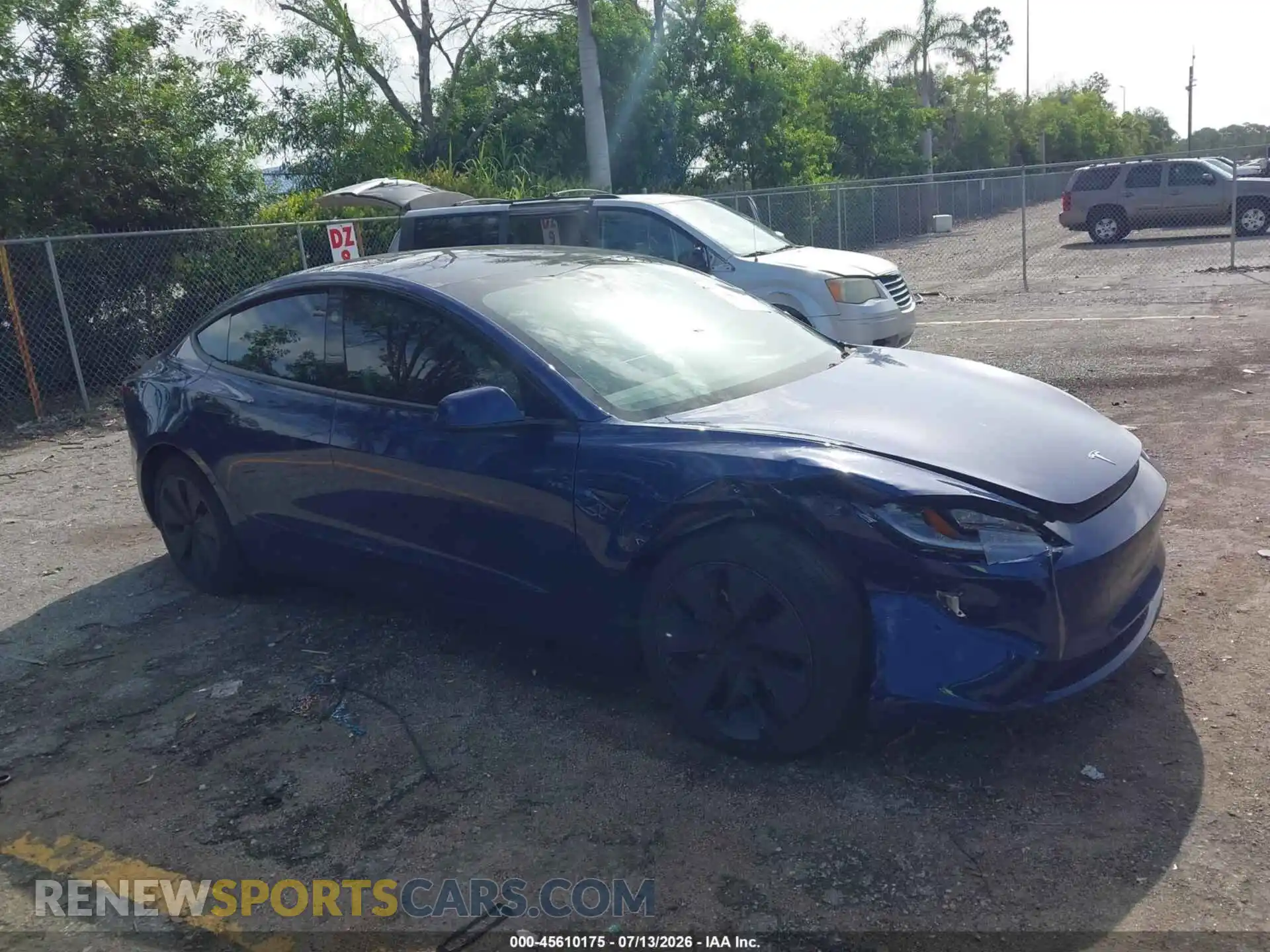 1 fotografías del automóvil dañado 5YJ3E1EA7SF010213 TESLA MODEL 3 2025