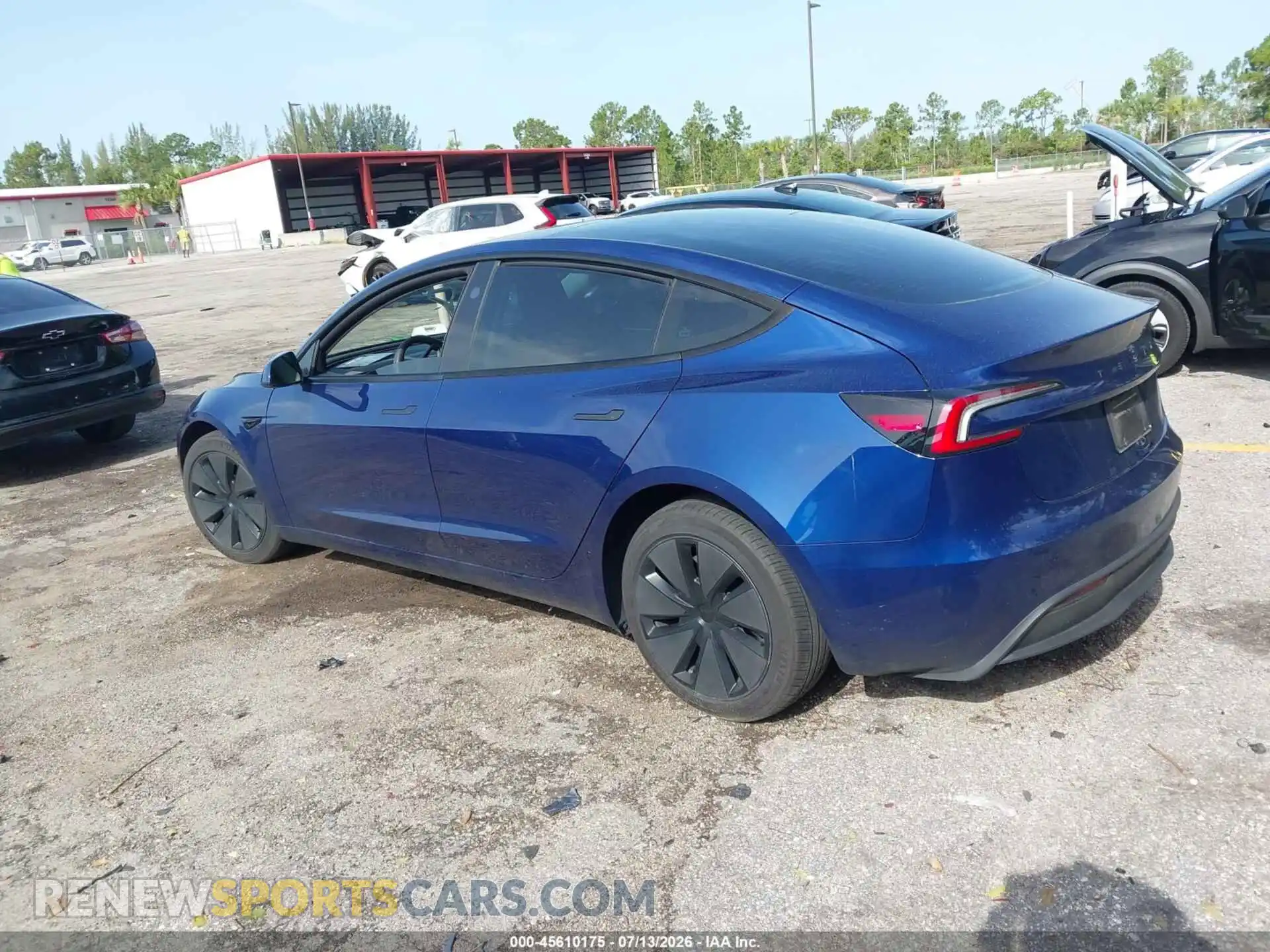 3 fotografías del automóvil dañado 5YJ3E1EA7SF010213 TESLA MODEL 3 2025