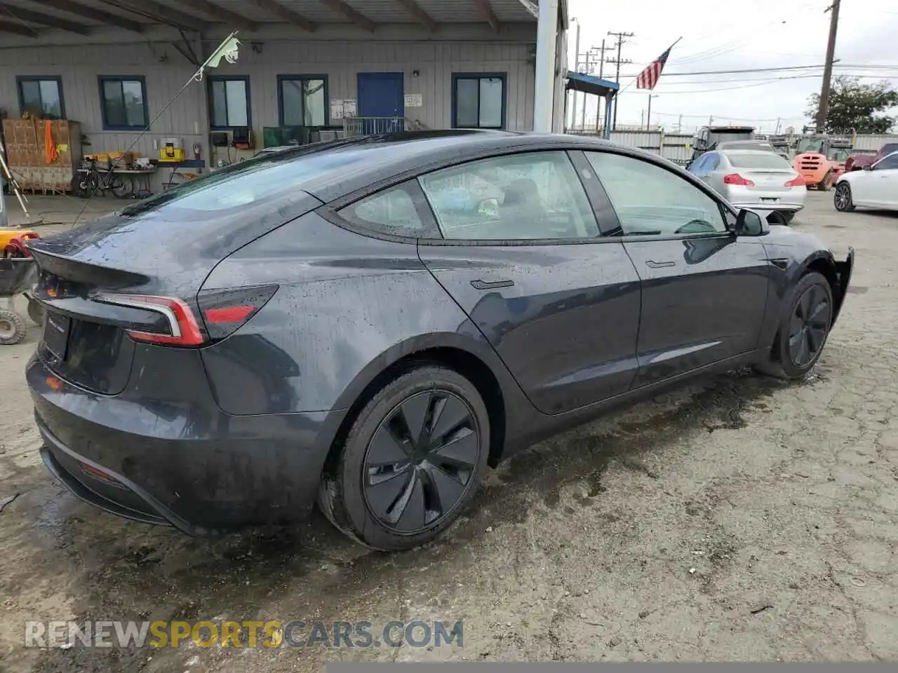 3 Photograph of a damaged car 5YJ3E1EA7SF021390 TESLA MODEL 3 2025