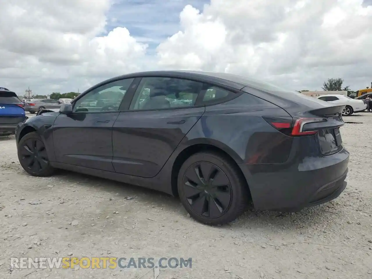 2 Photograph of a damaged car 5YJ3E1EA7SF035676 TESLA MODEL 3 2025
