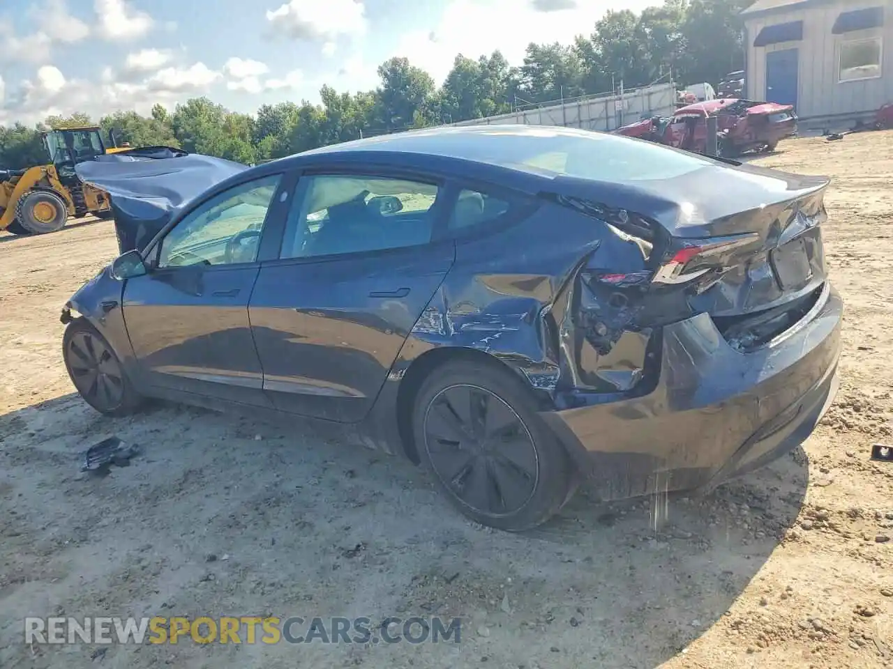 2 Фотография поврежденного автомобиля 5YJ3E1EA7SF050064 TESLA MODEL 3 2025