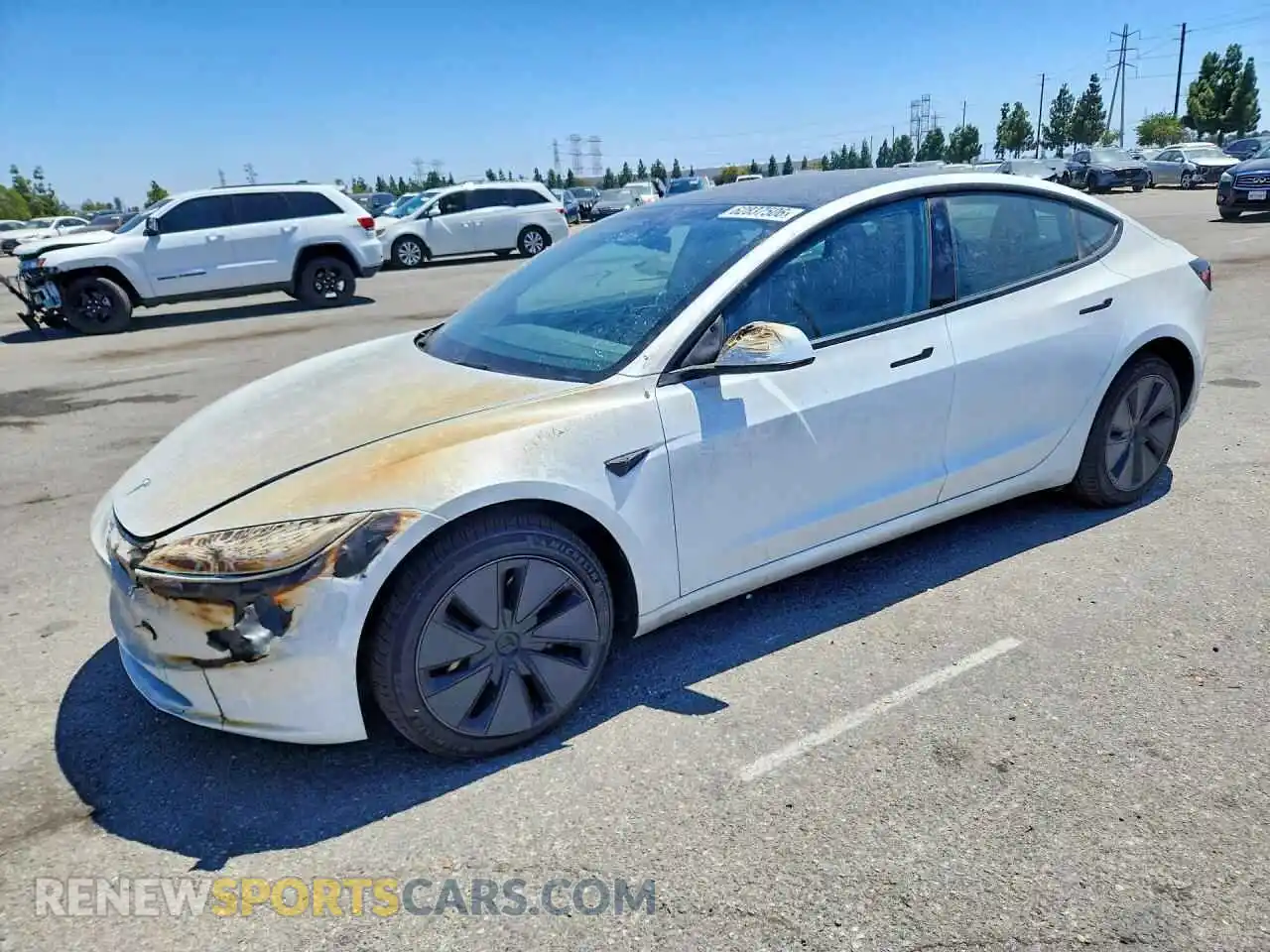 1 fotografías del automóvil dañado 5YJ3E1EA7SF058732 TESLA MODEL 3 2025