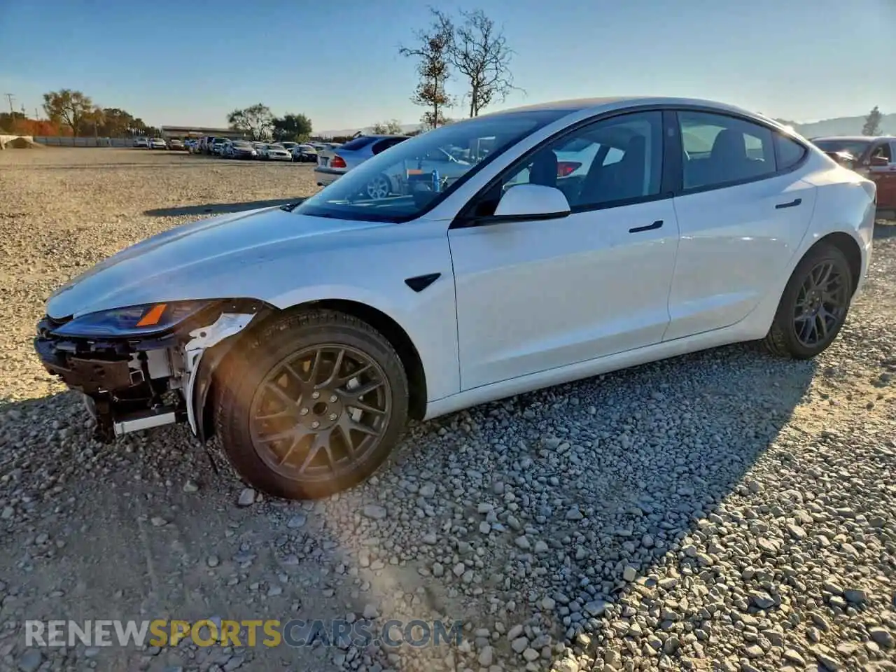 1 Photograph of a damaged car 5YJ3E1EA7SF083811 TESLA MODEL 3 2025