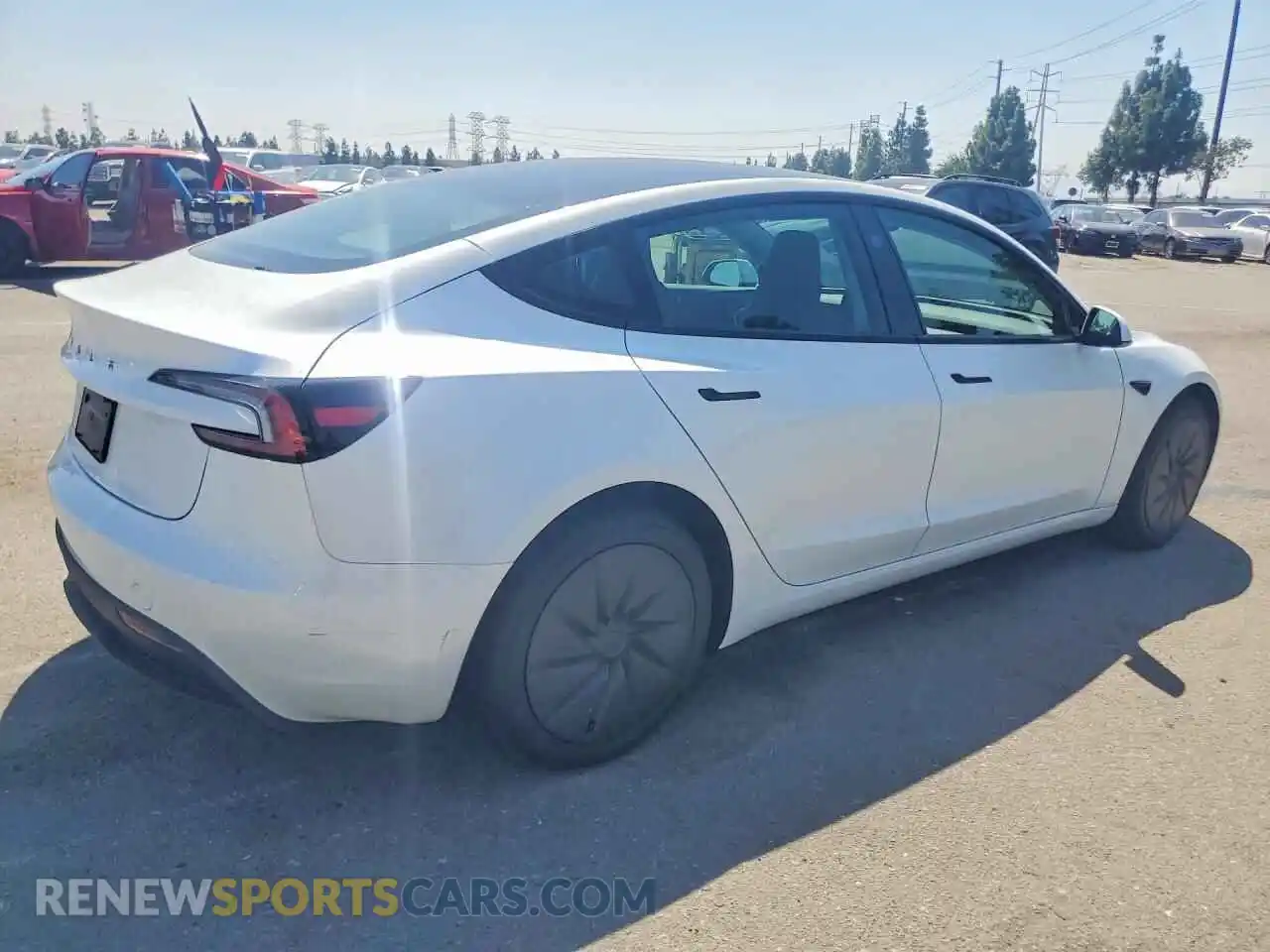 3 Photograph of a damaged car 5YJ3E1EA7SF138287 TESLA MODEL 3 2025