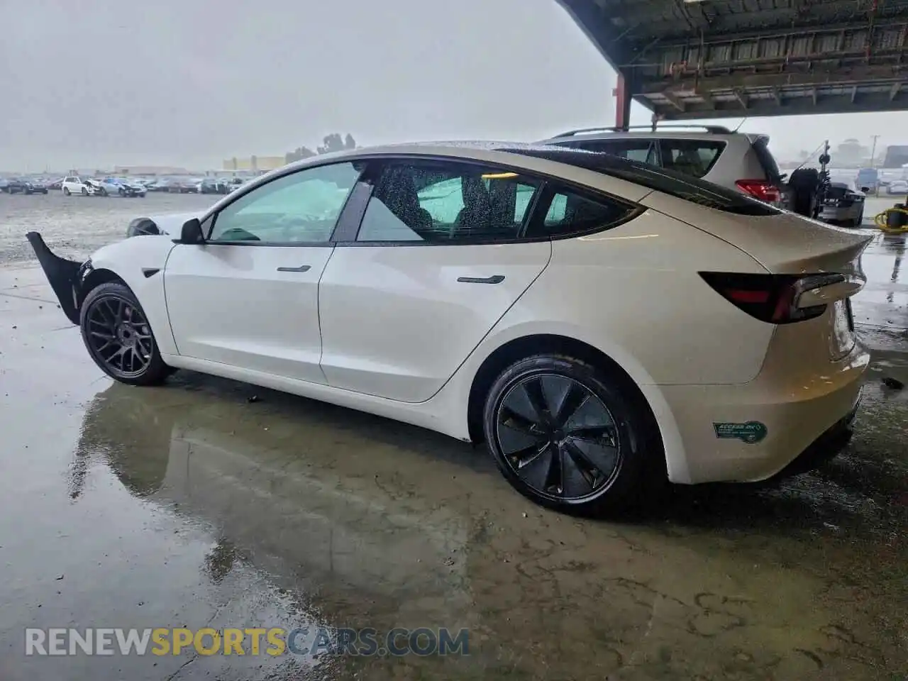 2 Photograph of a damaged car 5YJ3E1EA7SF937728 TESLA MODEL 3 2025