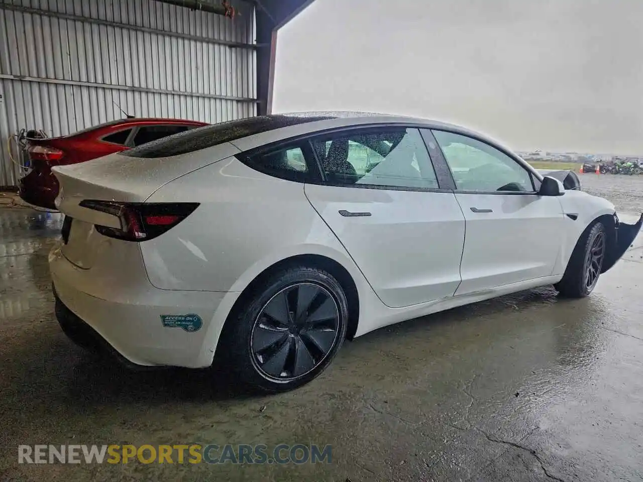 3 Photograph of a damaged car 5YJ3E1EA7SF937728 TESLA MODEL 3 2025