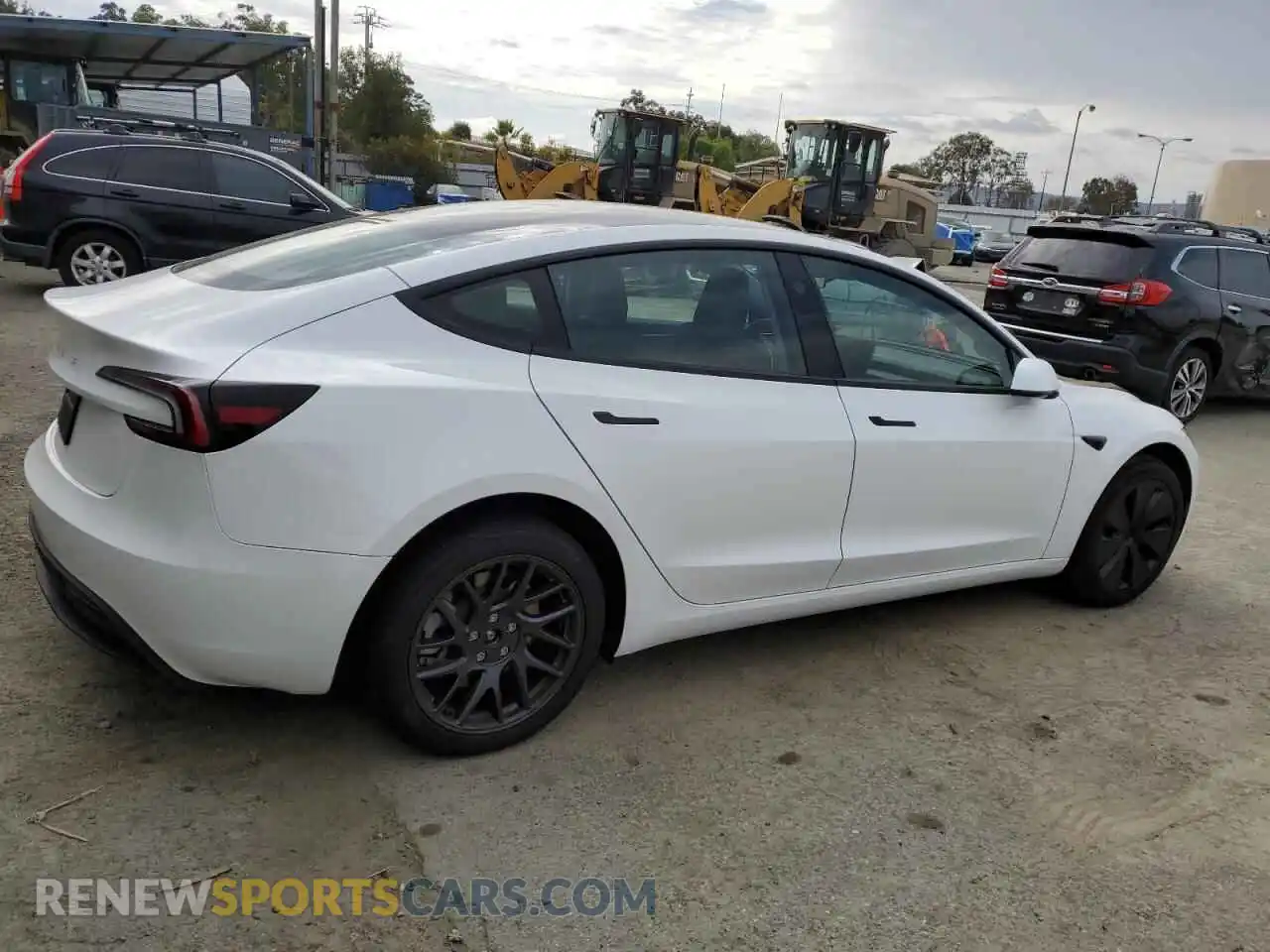 3 Photograph of a damaged car 5YJ3E1EA8SF022189 TESLA MODEL 3 2025