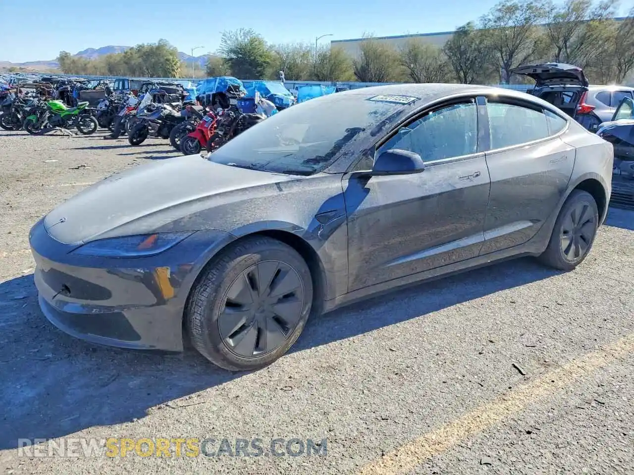 1 Photograph of a damaged car 5YJ3E1EA8SF024394 TESLA MODEL 3 2025