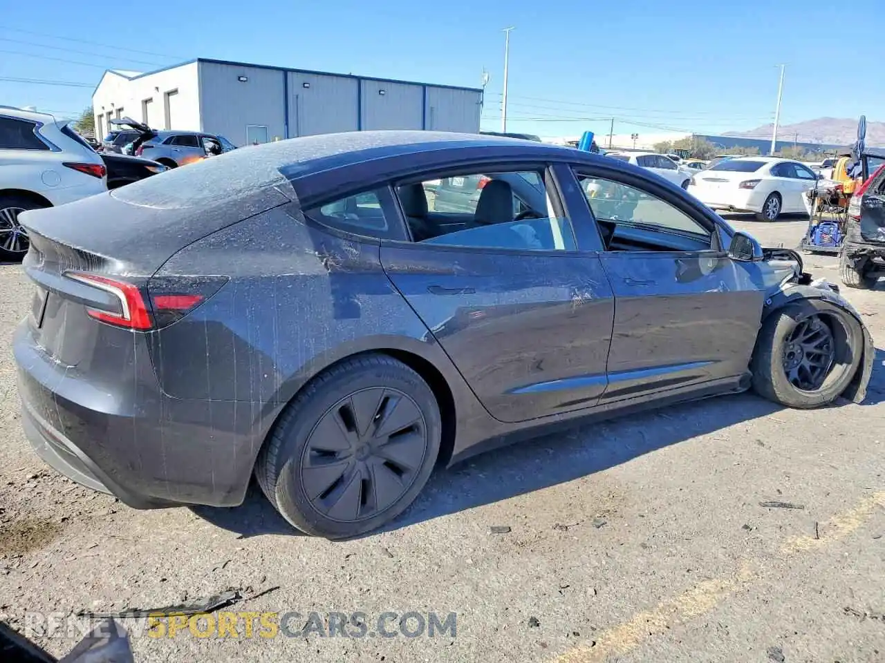 3 Photograph of a damaged car 5YJ3E1EA8SF024394 TESLA MODEL 3 2025