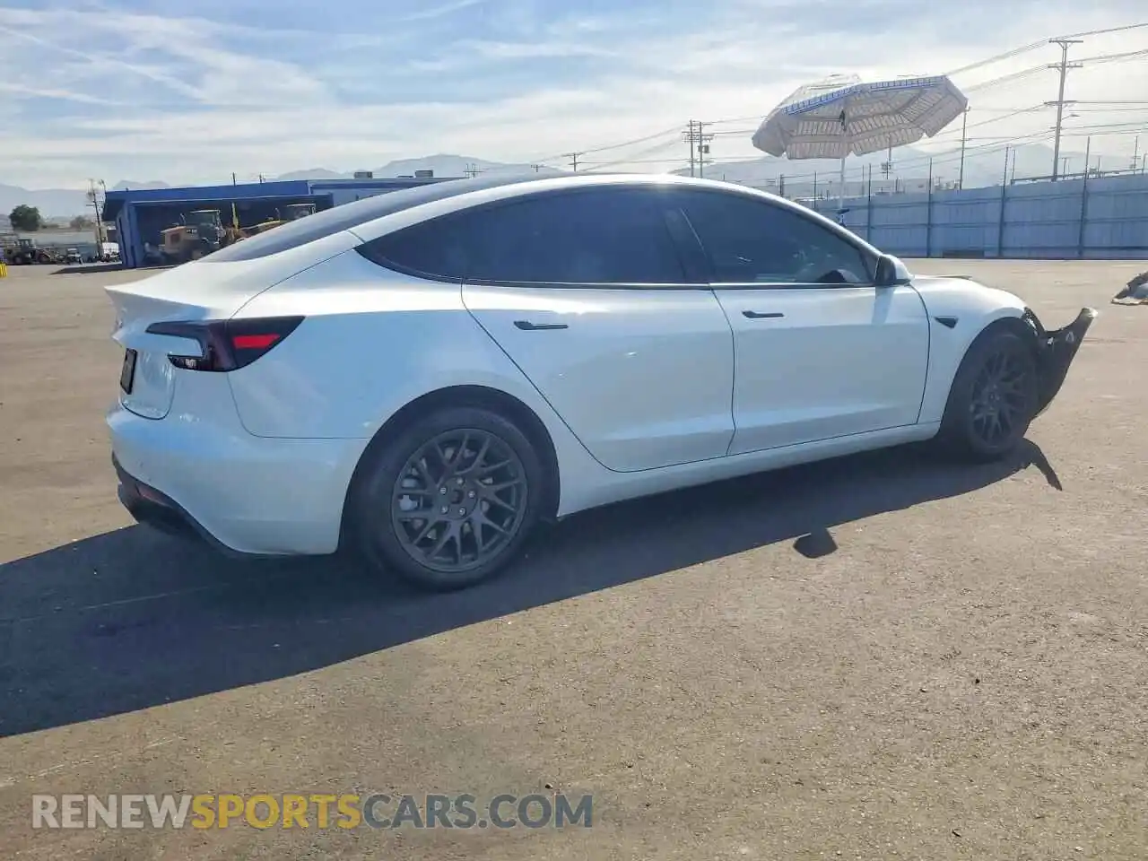 3 Photograph of a damaged car 5YJ3E1EA8SF048310 TESLA MODEL 3 2025